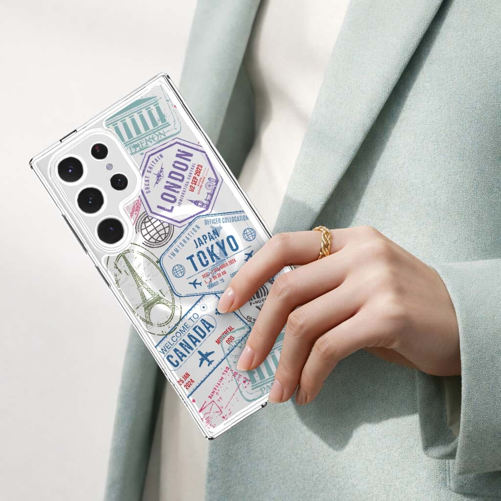 Samsung Galaxy S25 Ultra Clear Case - Study Abroad