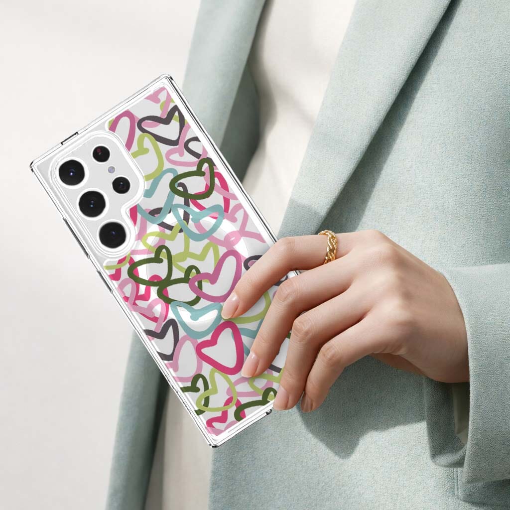 Samsung Galaxy S25 Ultra Clear Case - Graffiti Design