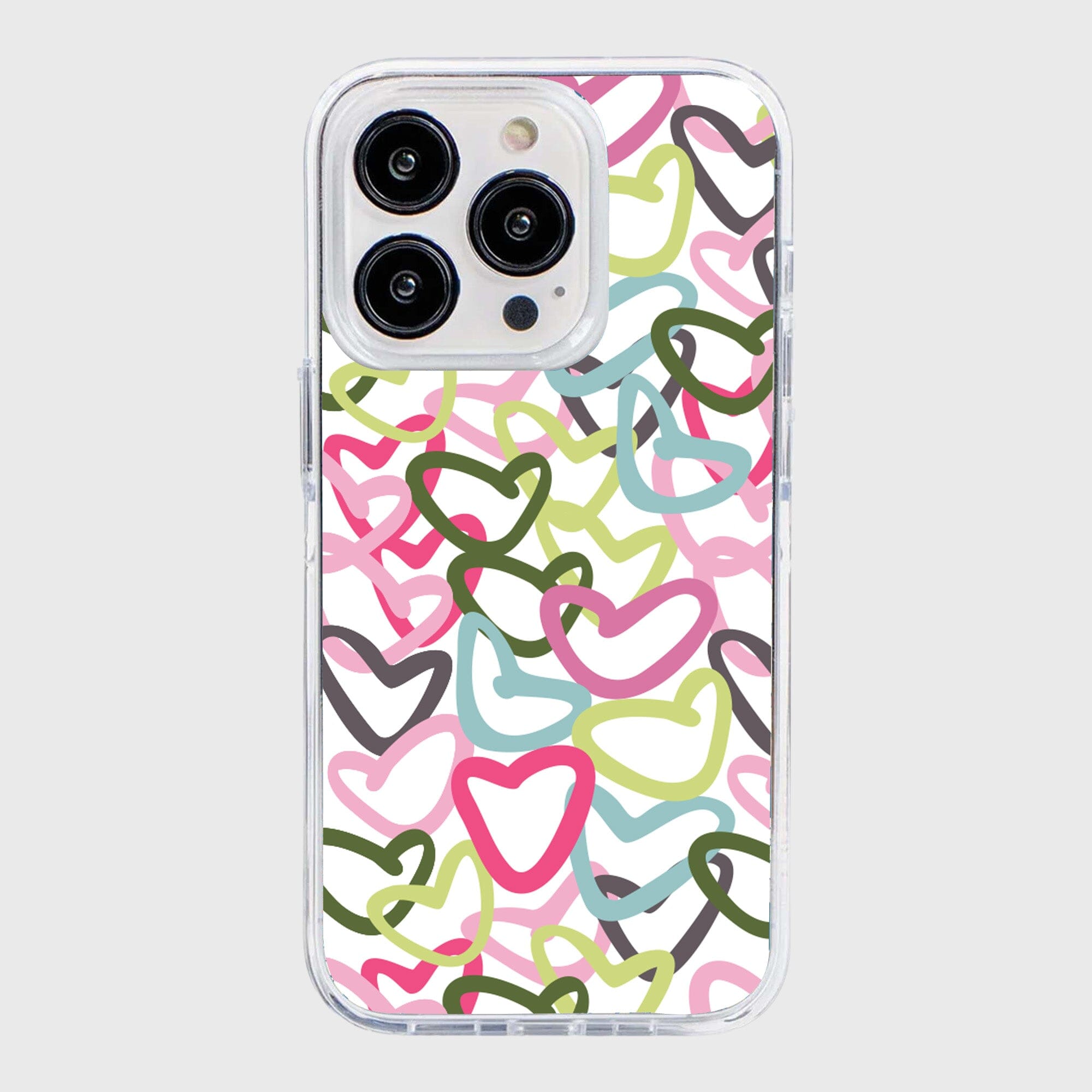 iPhone 15 Pro Clear Case - Graffiti Design