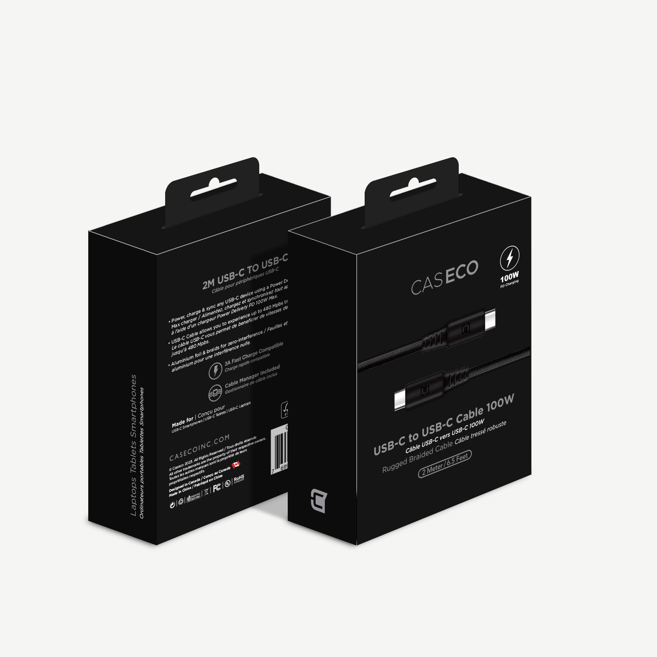 100W USB-C to USB-C Charge Cable (2M)