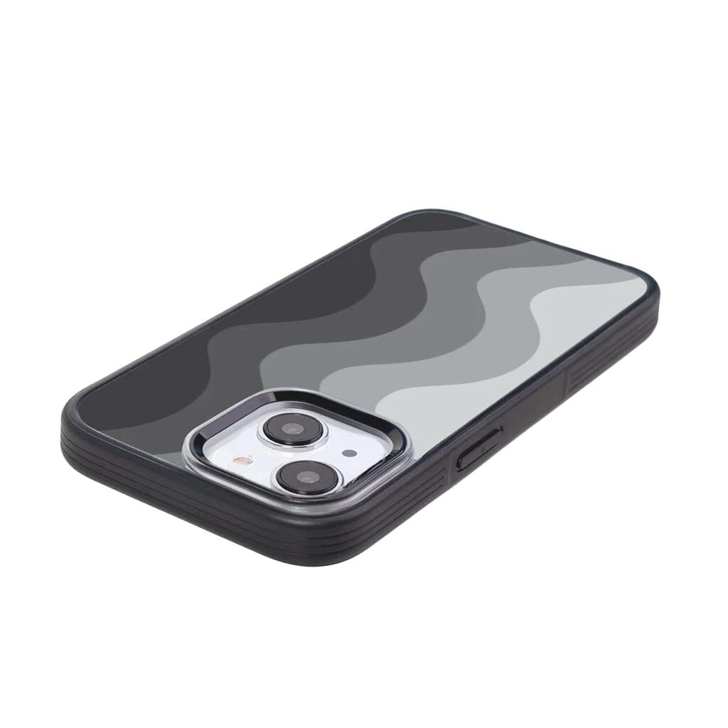MagSafe iPhone 14 Black Wave Case