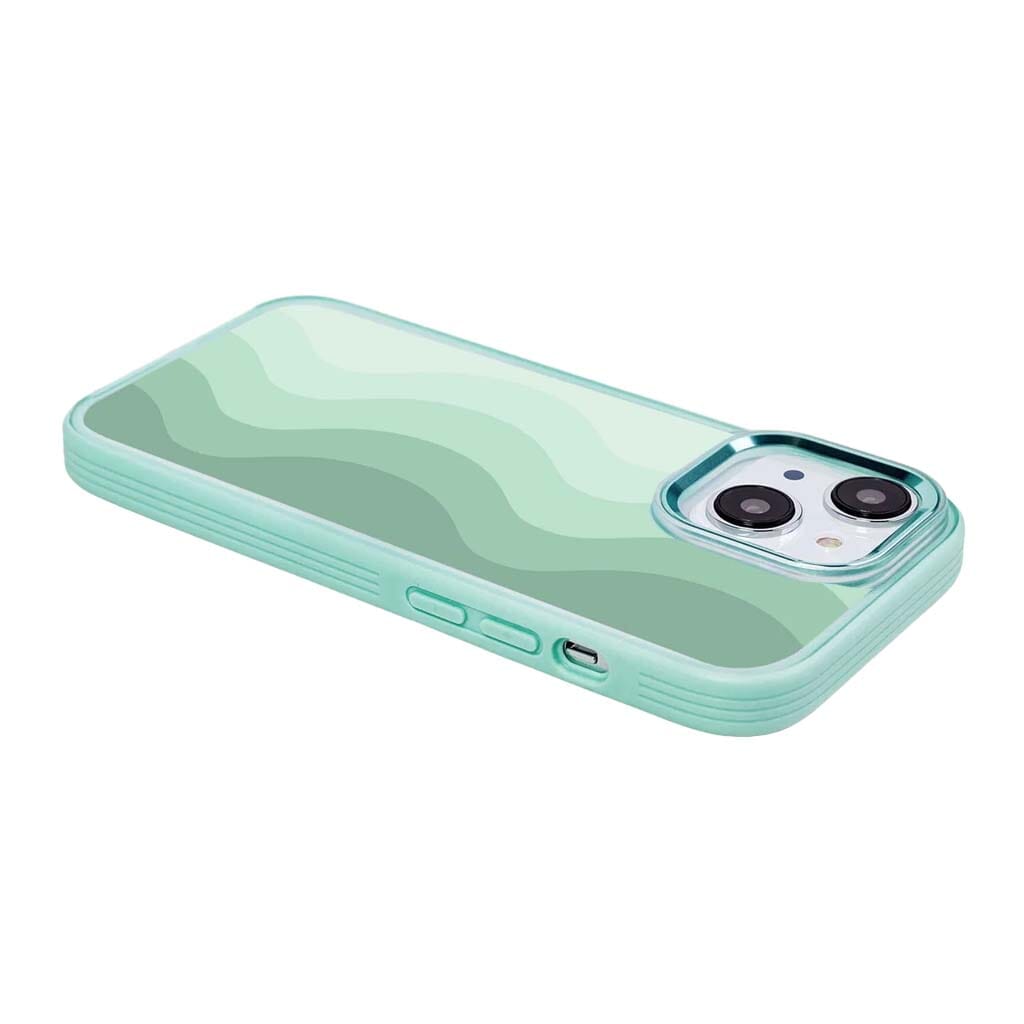 MagSafe iPhone 14 Green Wave Case