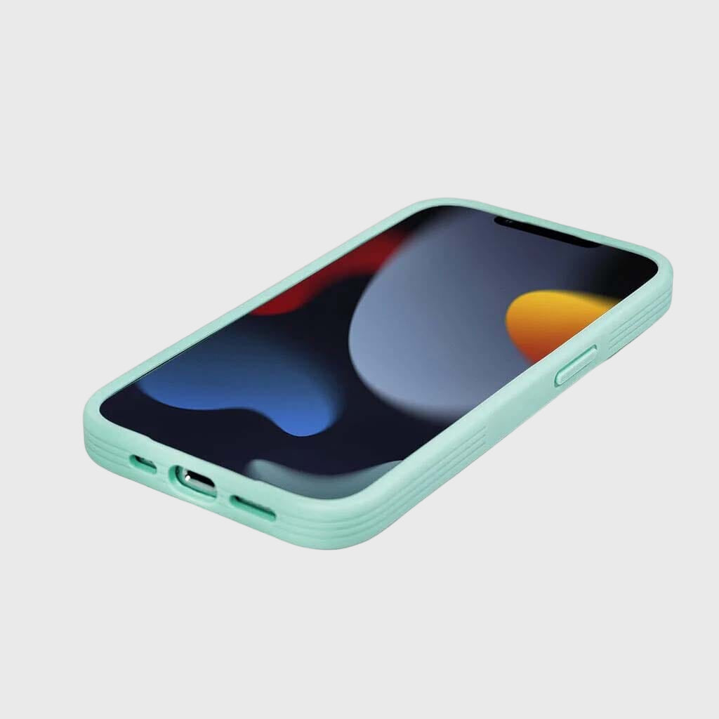 iPhone 15 Case With MagSafe - Green Flower