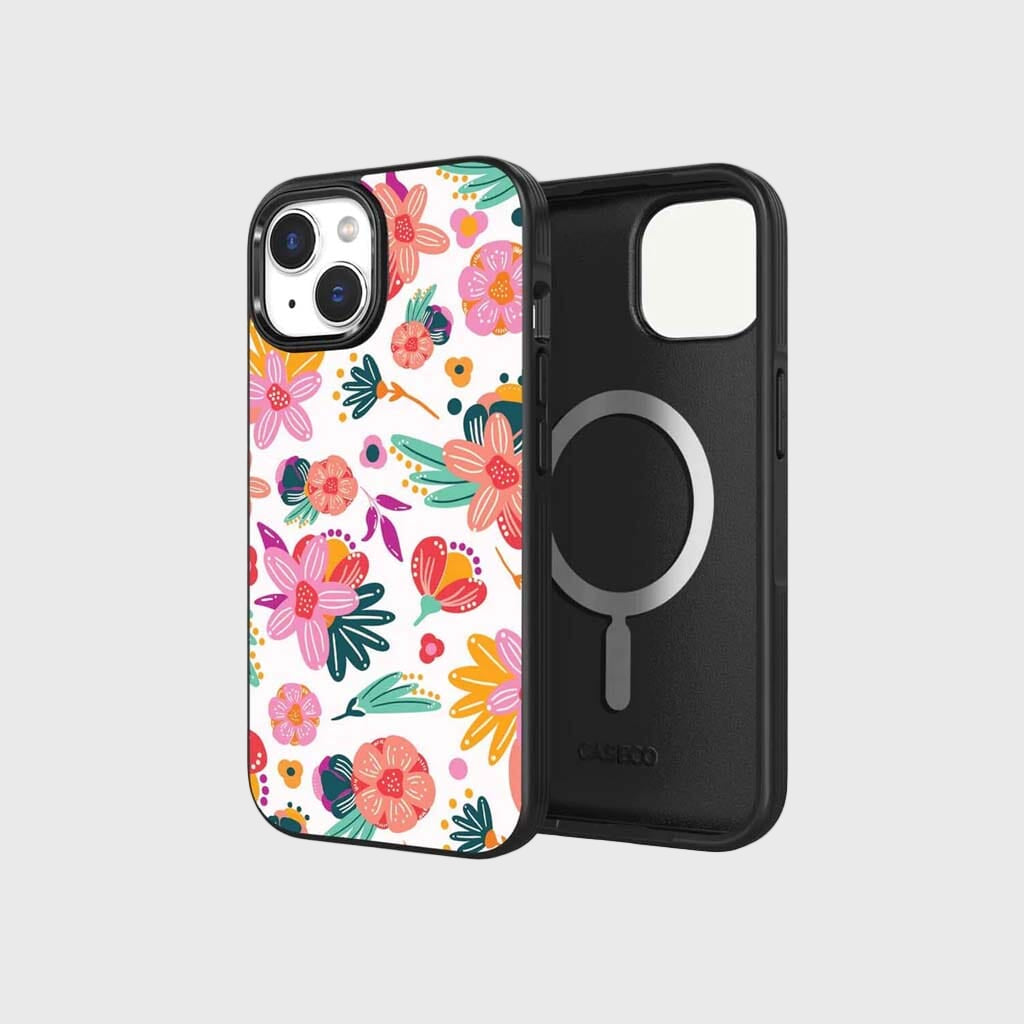 iPhone 15 Case With MagSafe - Spring Flower