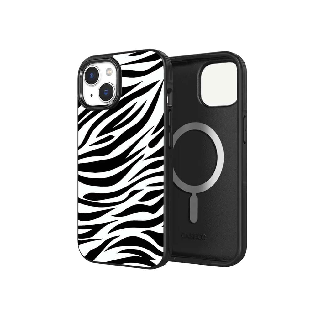 iPhone 15 Case With MagSafe - Zebra