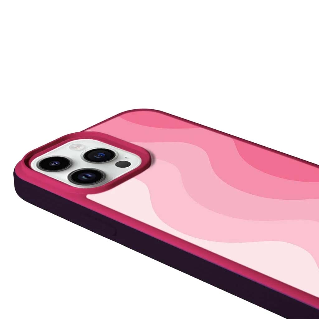 MagSafe iPhone 13 Pro Pink Wave Case