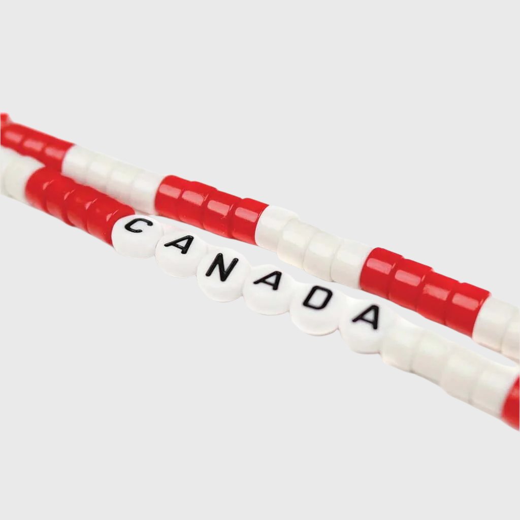 Canada Beaded Phone Charm