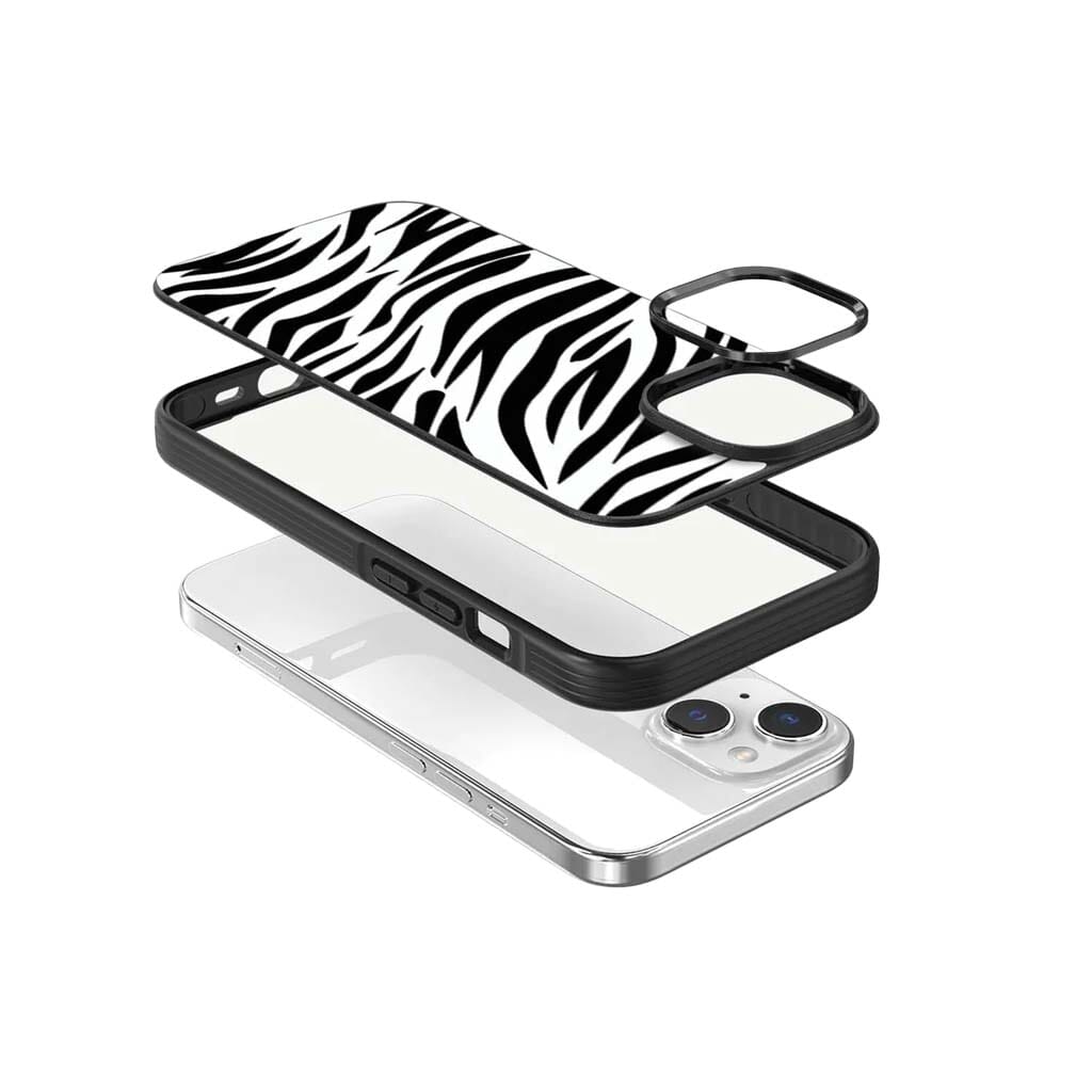 iPhone 15 Case With MagSafe - Zebra