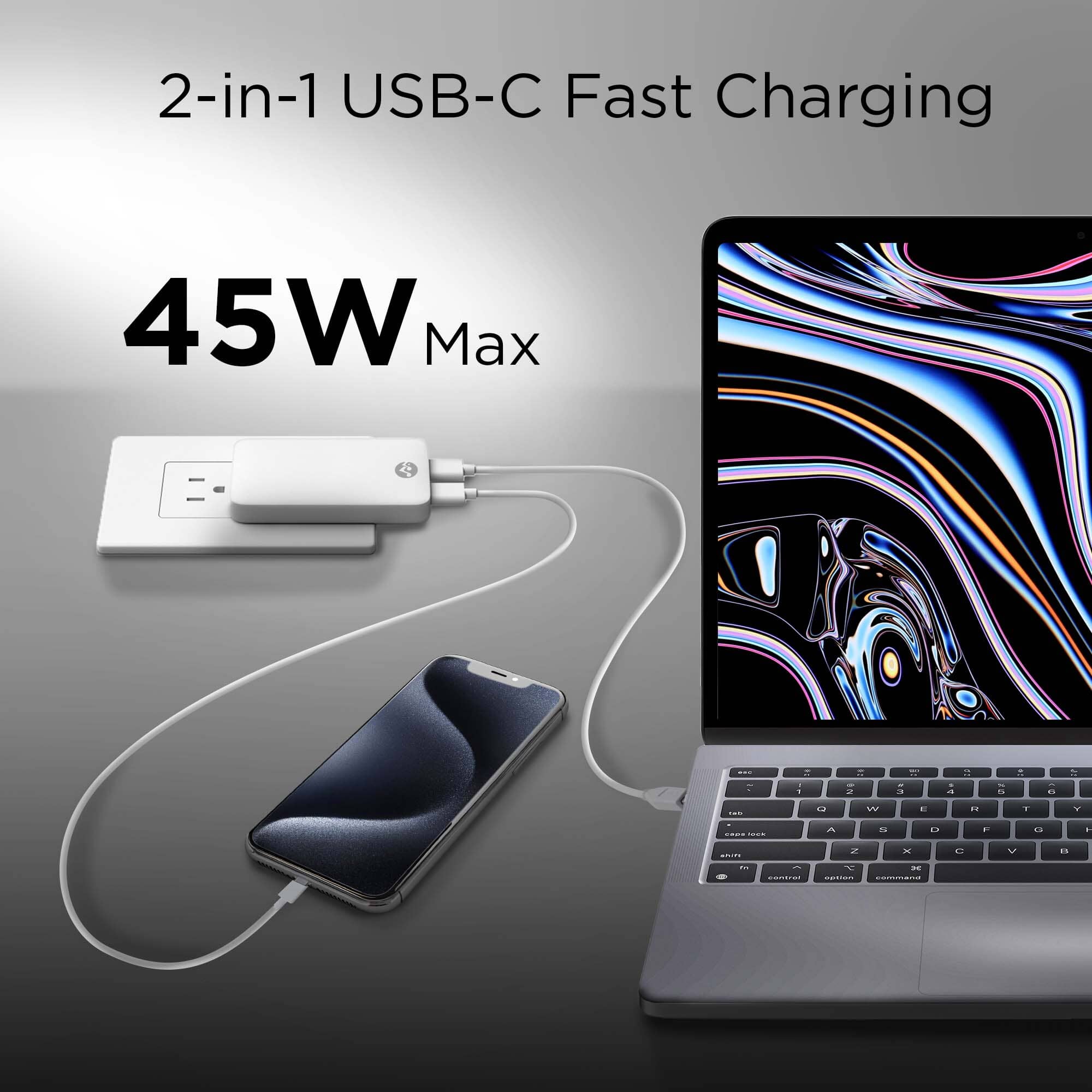 Rockstone 45W Slim Power Adapter