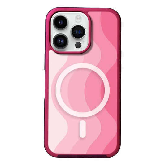 MagSafe iPhone 13 Pro Pink Wave Case