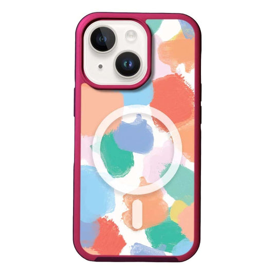 MagSafe iPhone 14 Colorful Abstract Case