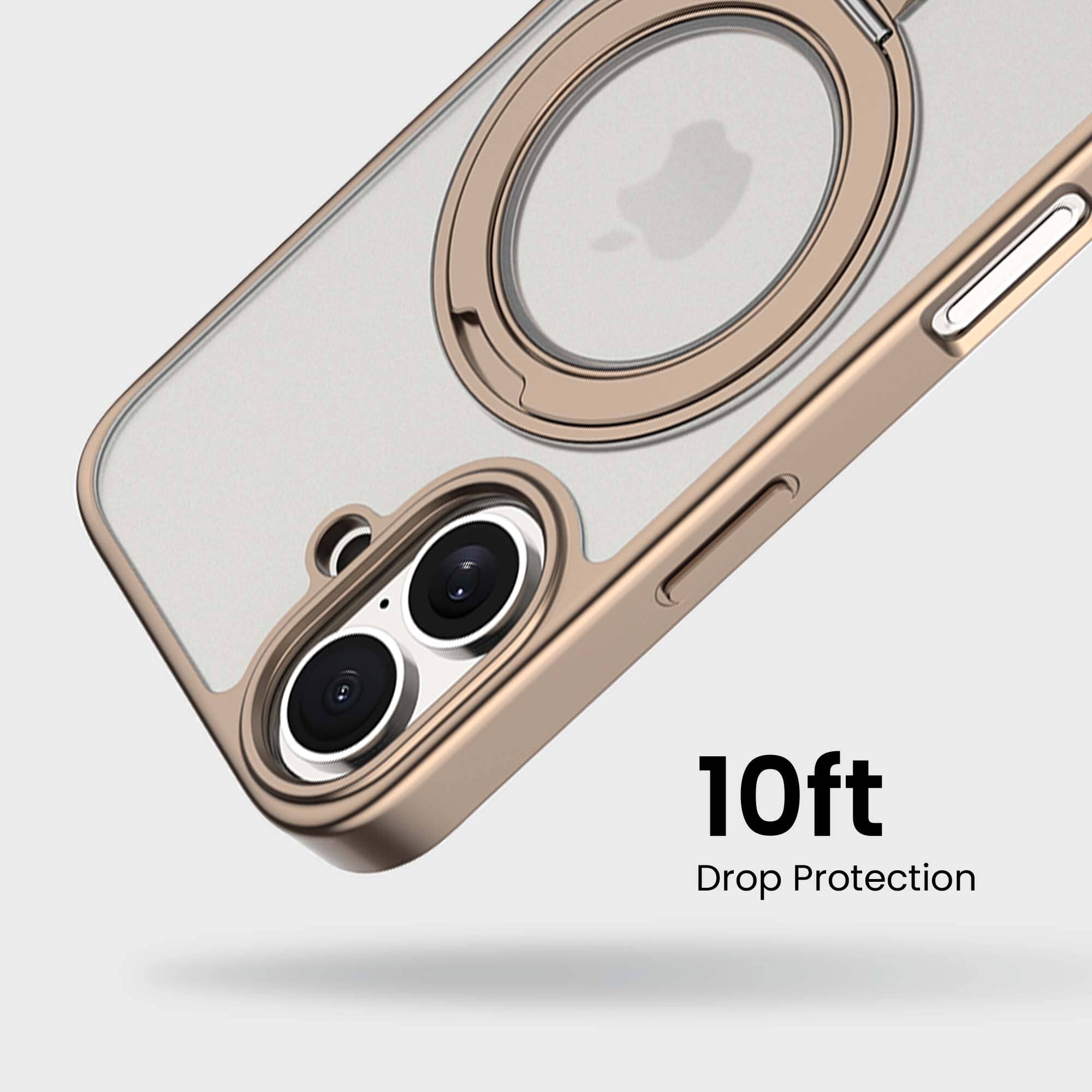 iPhone 16 Frost Case with 360 MagSafe Kickstand