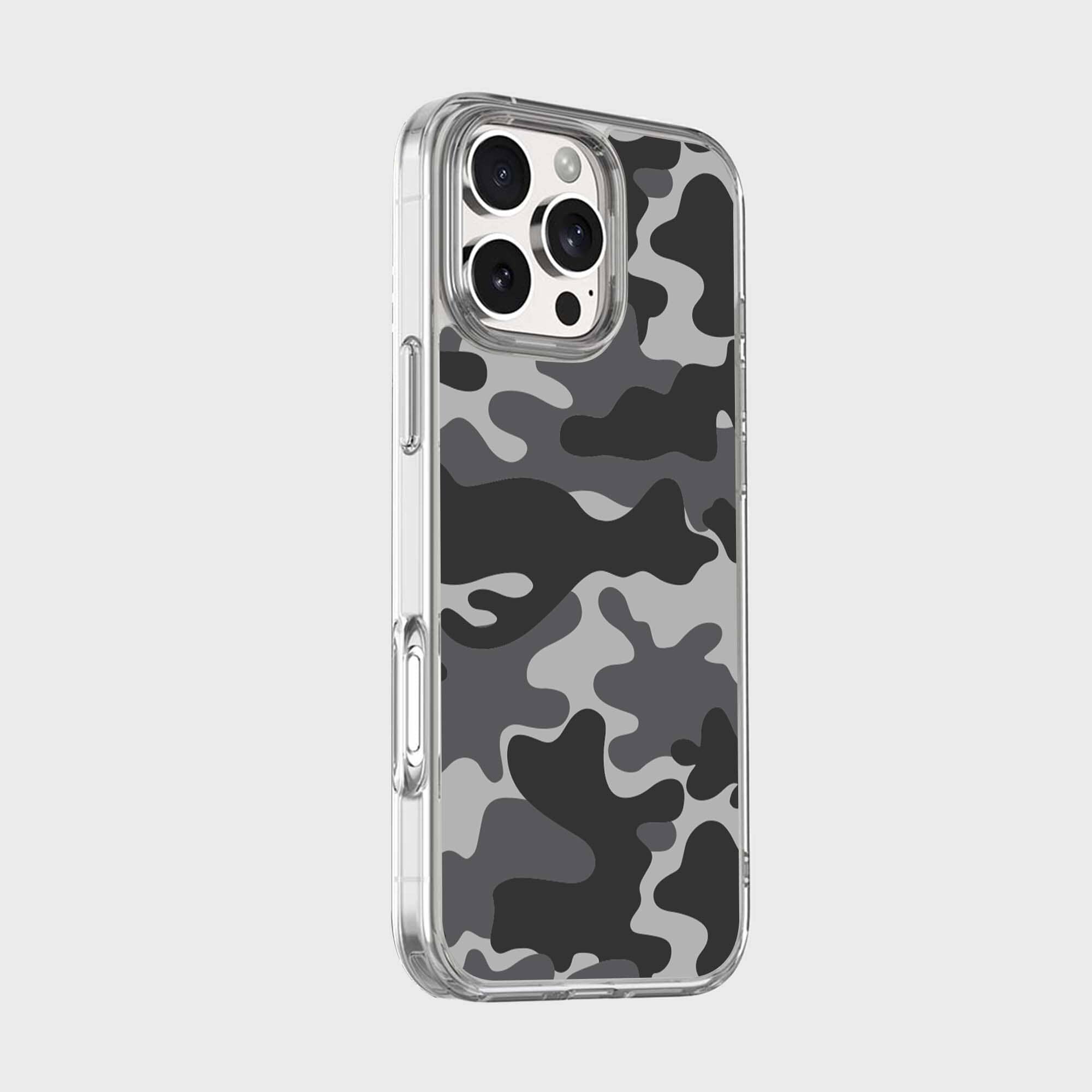 iPhone 16 Pro Max Case With MagSafe - Black Camo