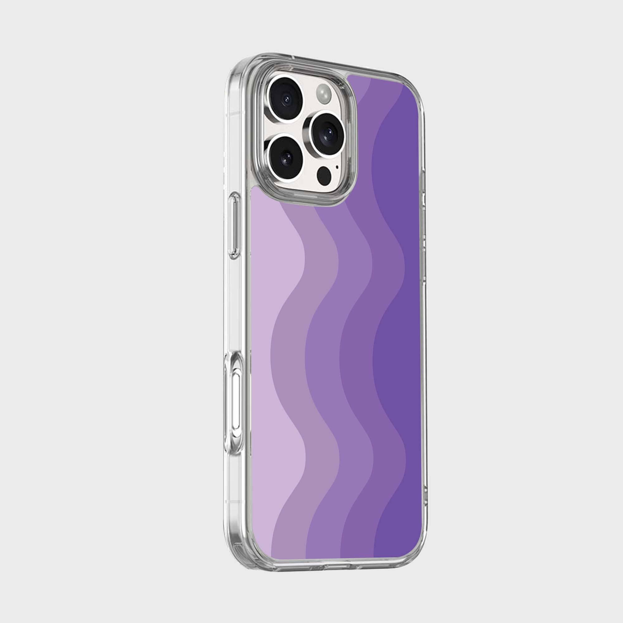 iPhone 16 Pro Max Case With MagSafe - Purple Wave