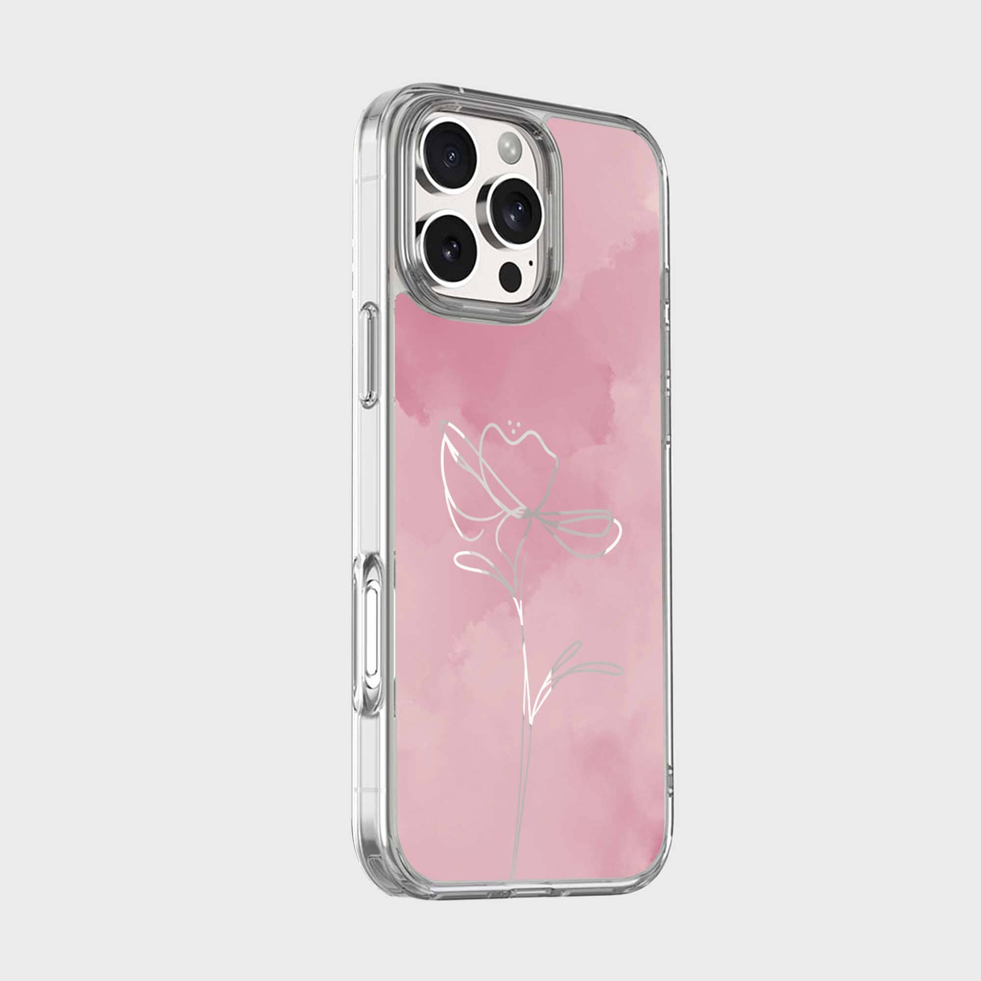 iPhone 16 Pro Max Case With MagSafe - Pink Flower – Caseco Inc
