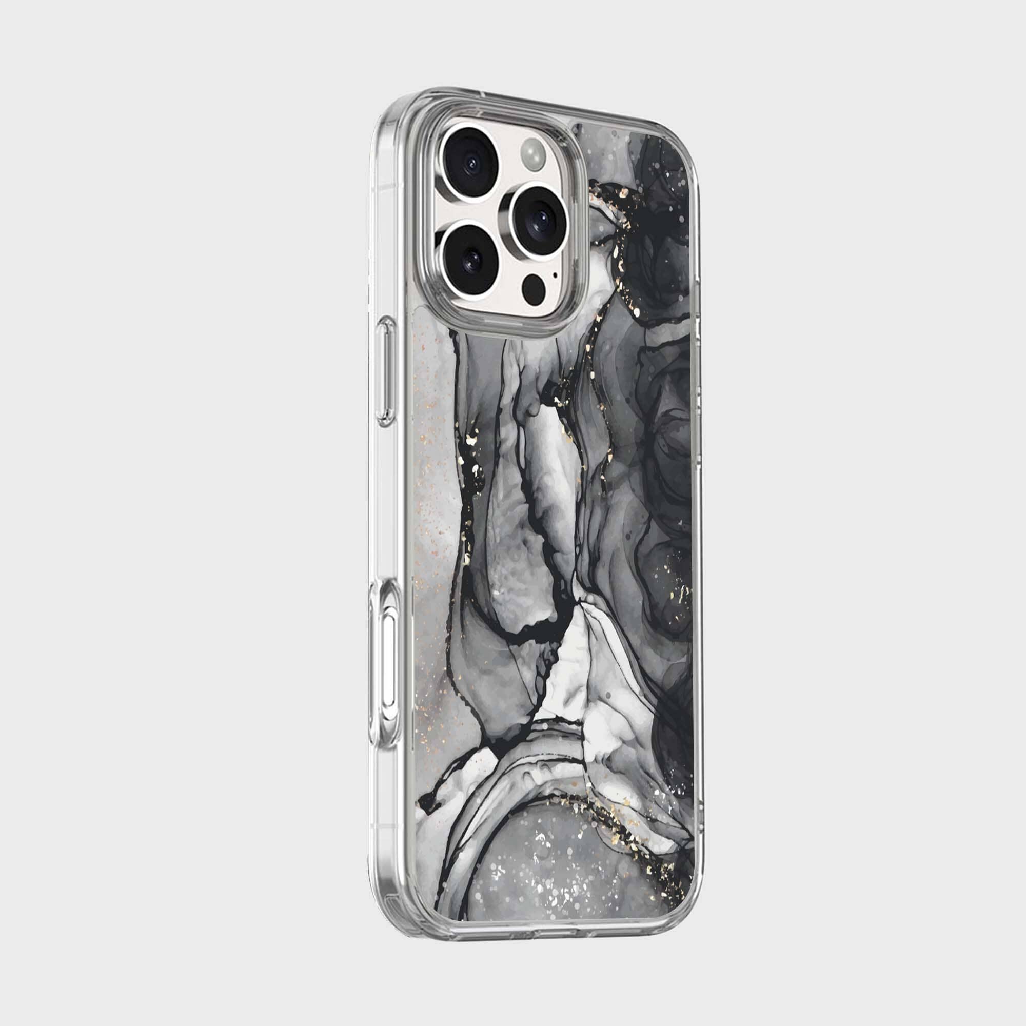 iPhone 16 Pro Case With MagSafe - Black Marble