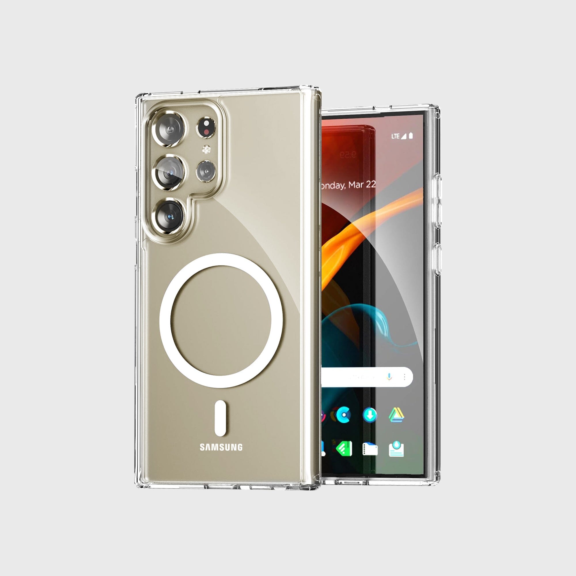 Samsung Galaxy S26 Ultra Clear Case with MagSafe