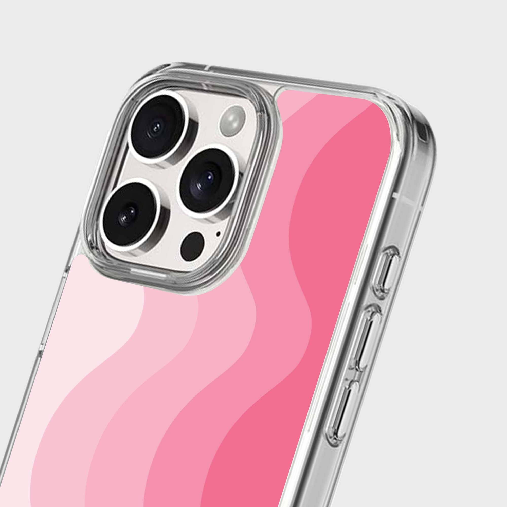 MagSafe iPhone 16 Pro Max Pink Wave Case
