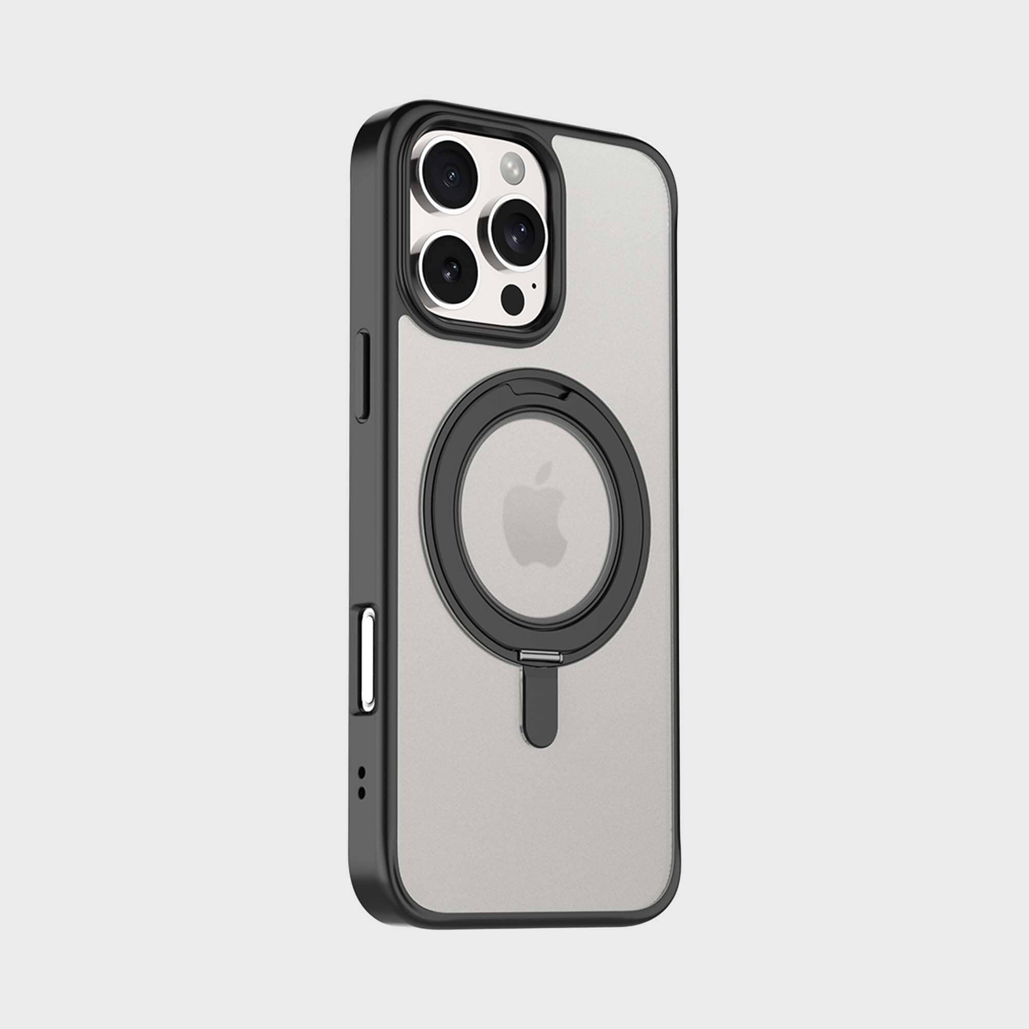 iPhone 16 Pro Max Frost Case with 360 MagSafe Kickstand