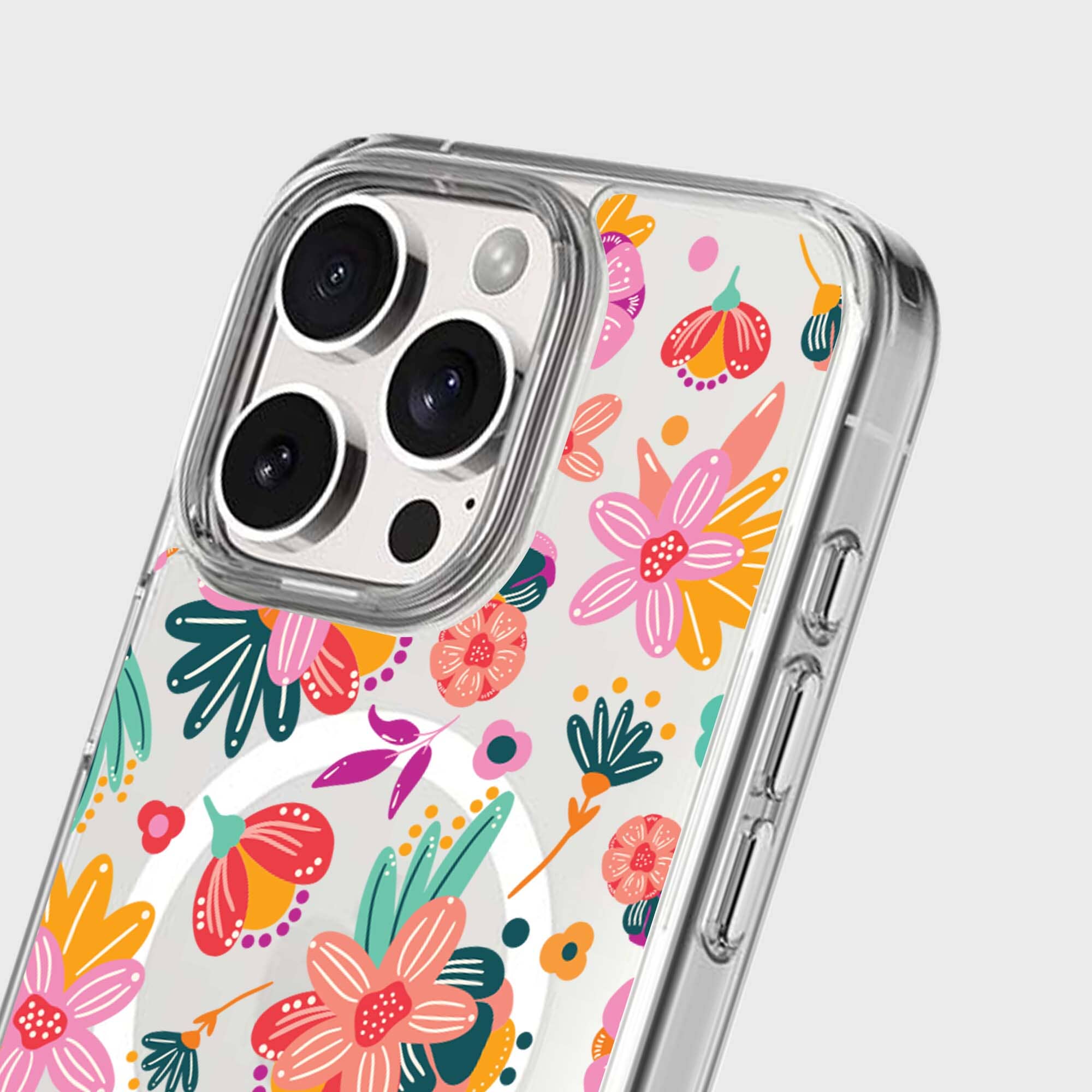 iPhone 16 Pro Max Case With MagSafe - Spring Flower