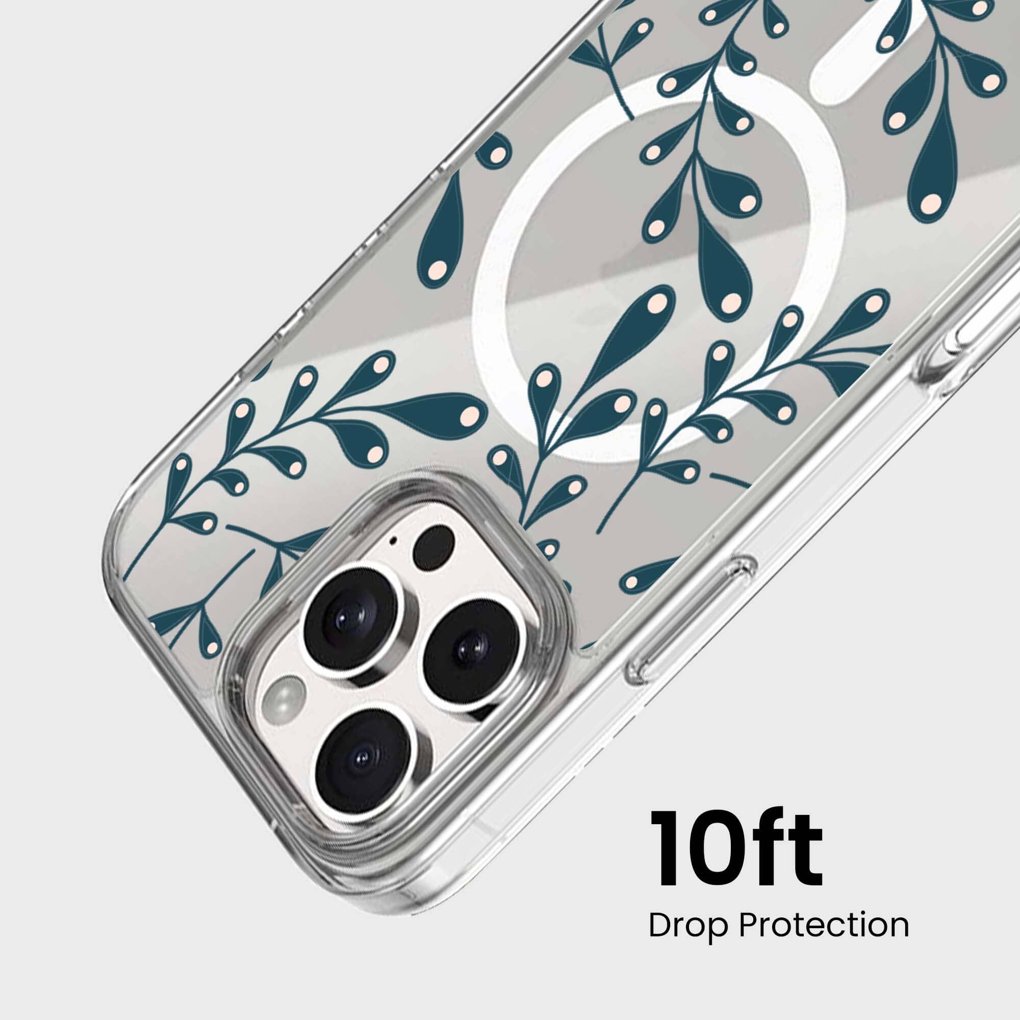 iPhone 16 Pro Clear Case - Lullaby Design