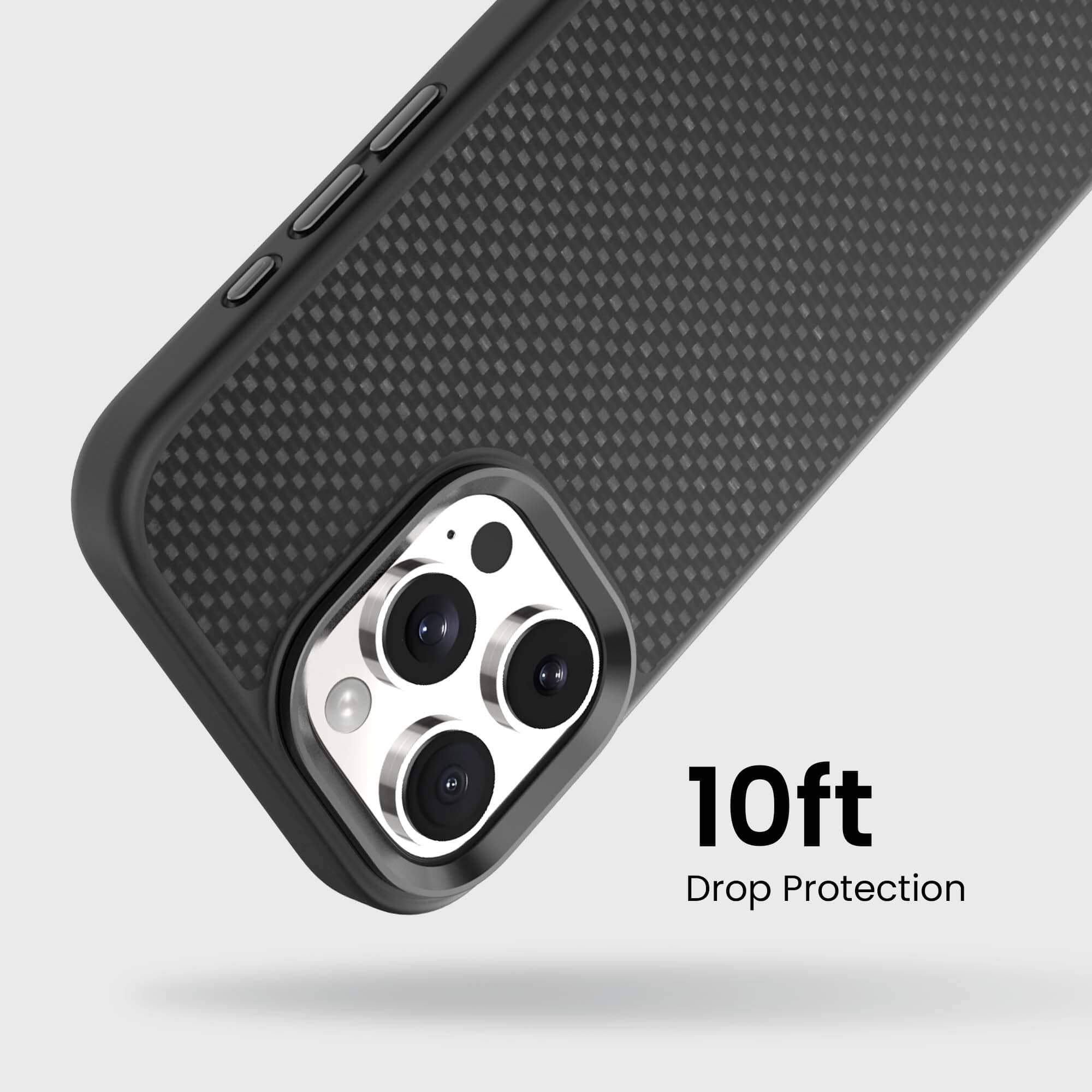 iPhone 16 Pro Max Aramid Fiber Weave Pattern Case