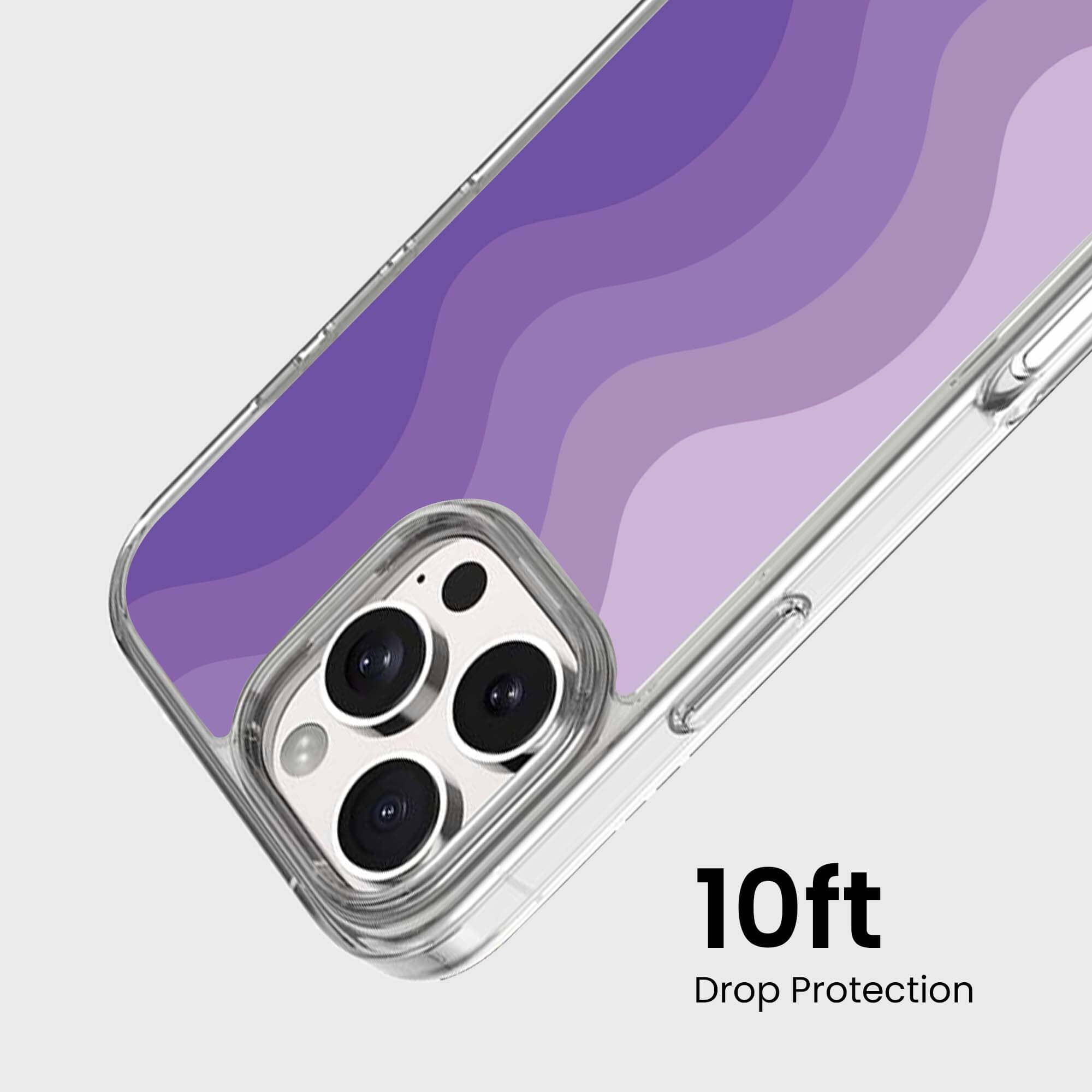 iPhone 16 Pro Max Case With MagSafe - Purple Wave