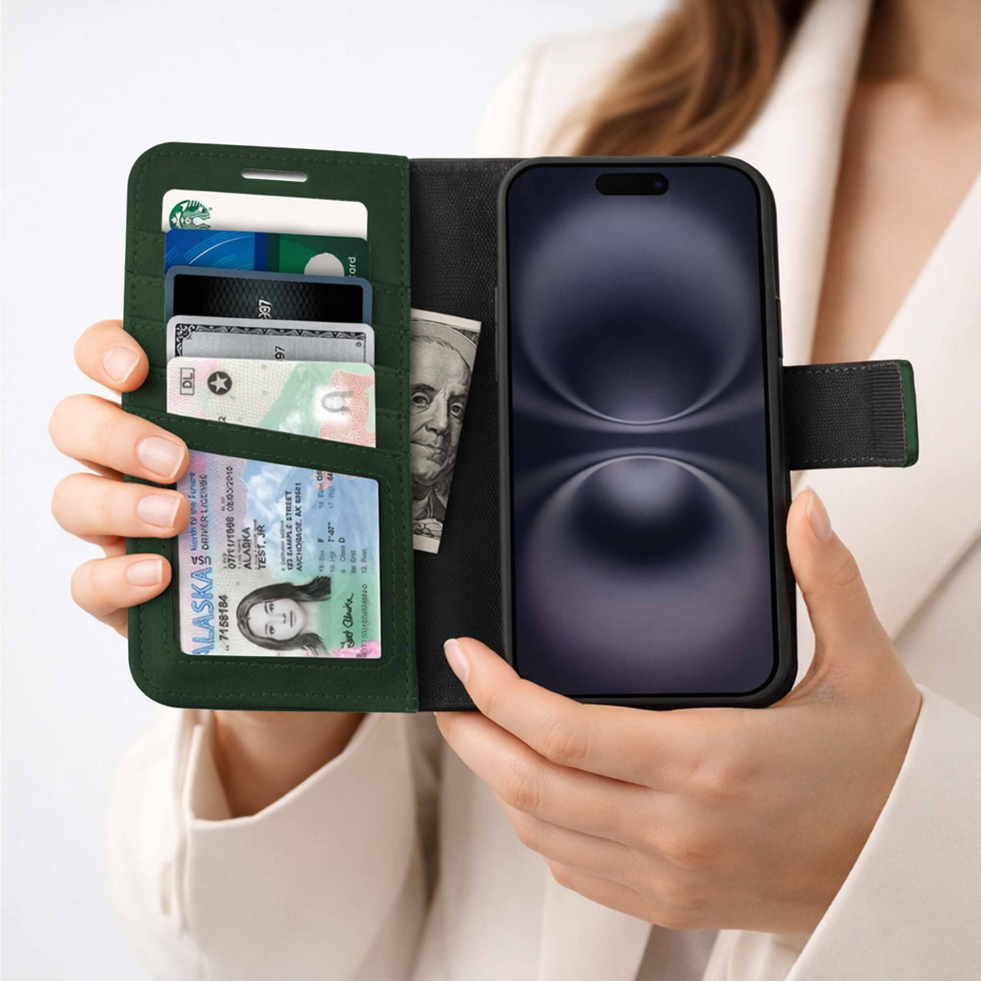 iPhone 16 Pro Max Wallet Case With MagSafe - 5th Ave