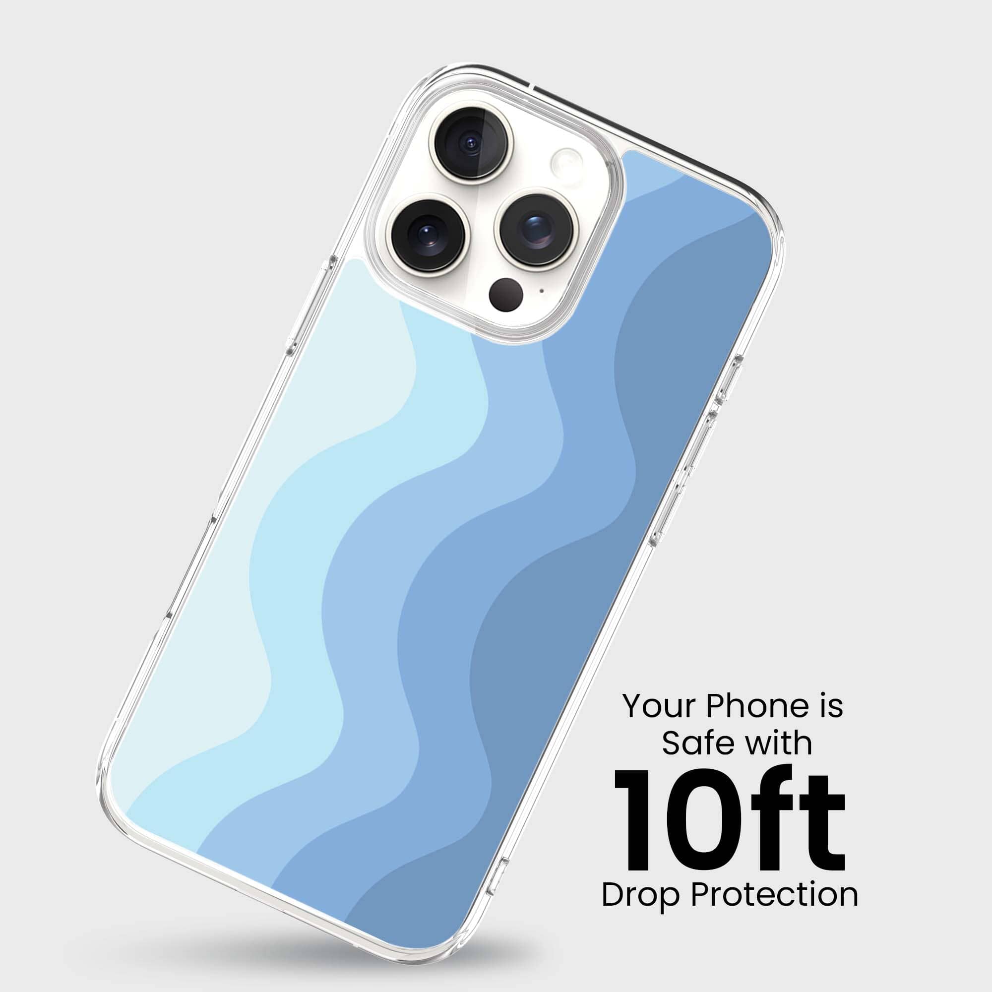 iPhone 16 Pro Case With MagSafe - Blue Wave