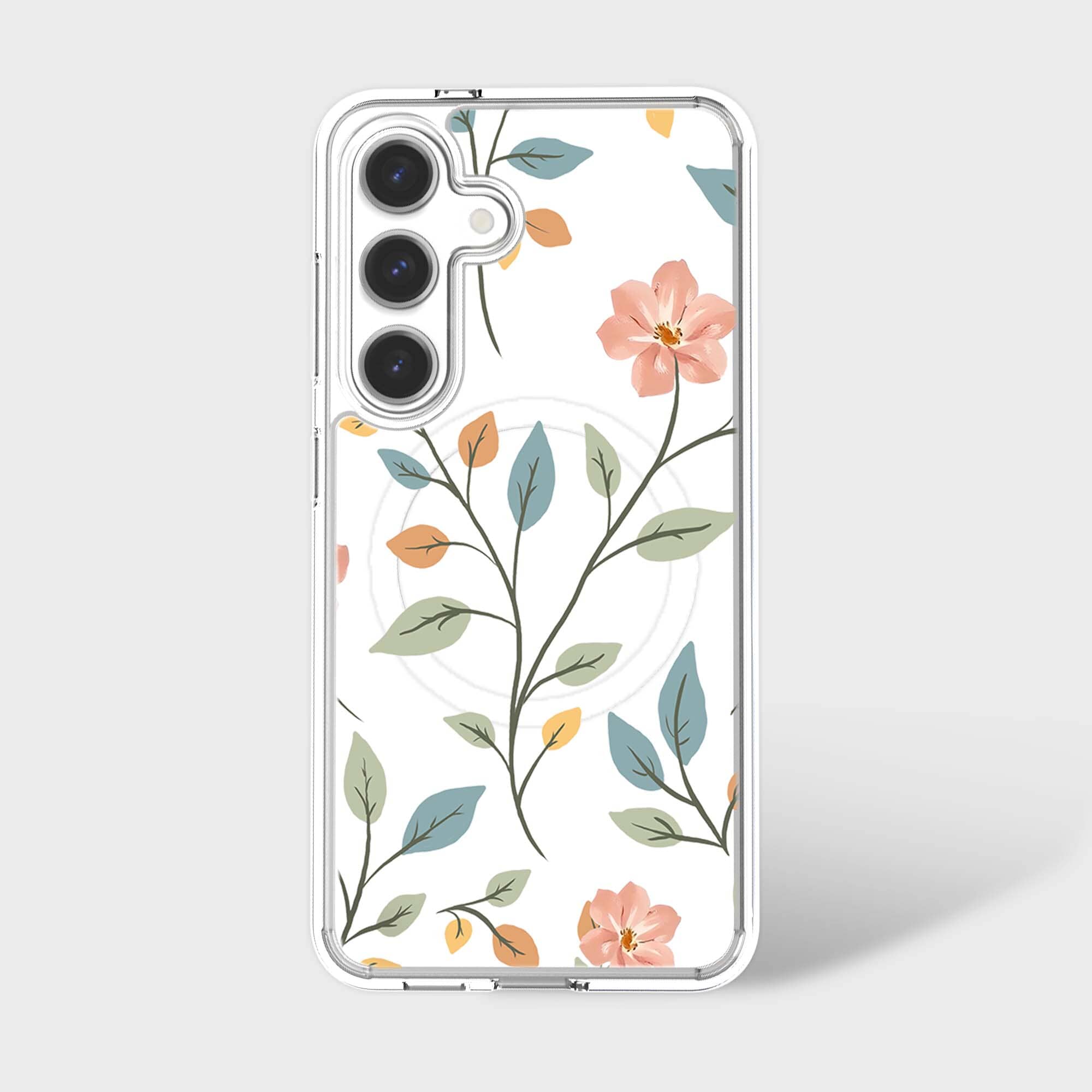 Samsung Galaxy S25 Easter Floral Clear Case