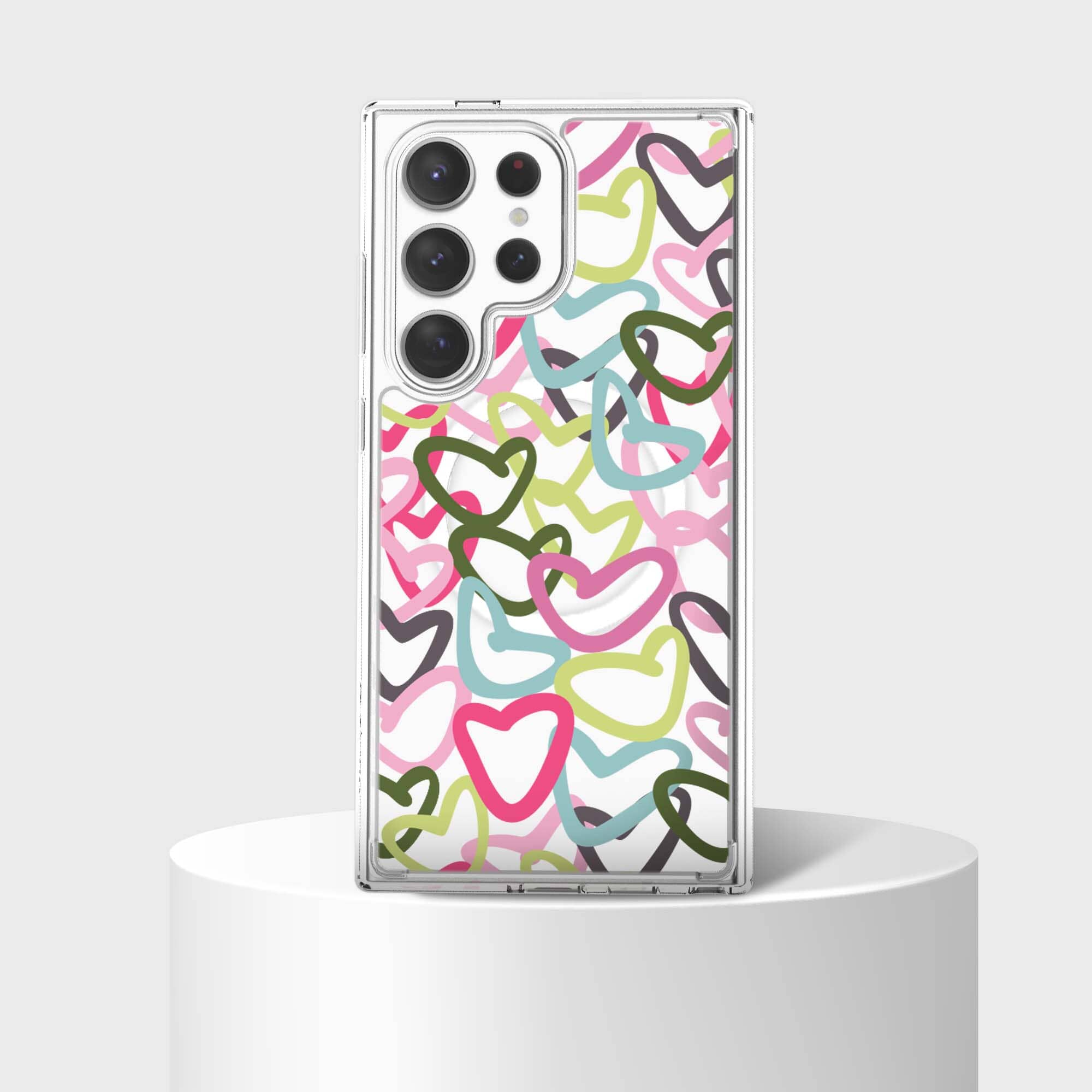 Samsung Galaxy S24 Ultra Clear Case - Graffiti Design