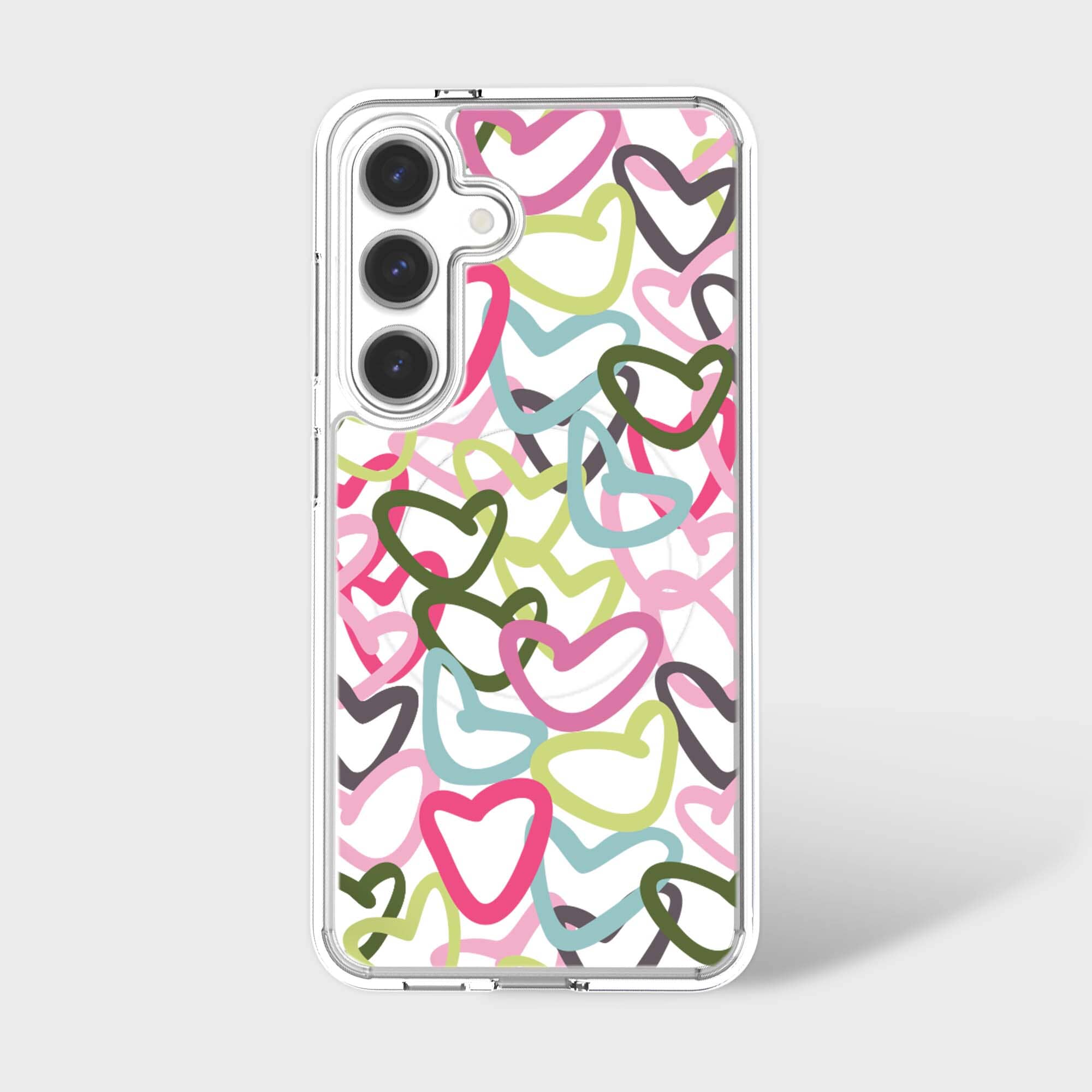 Samsung Galaxy S25 Clear Case - Graffiti Design