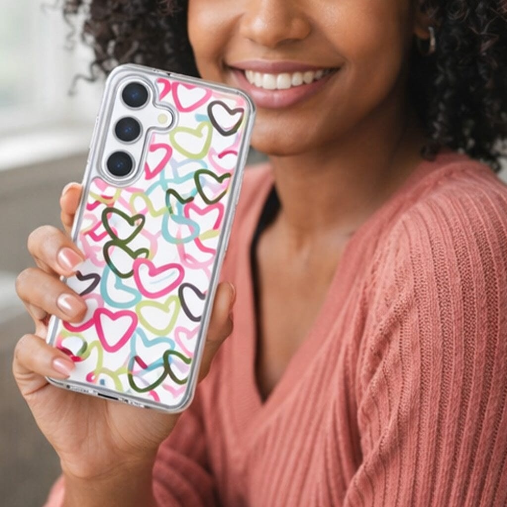 Samsung Galaxy S25 Clear Case - Graffiti Design