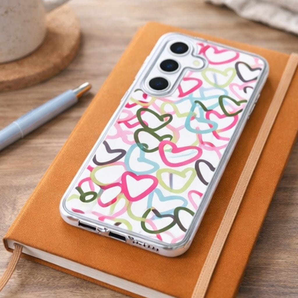 Samsung Galaxy S25 Clear Case - Graffiti Design