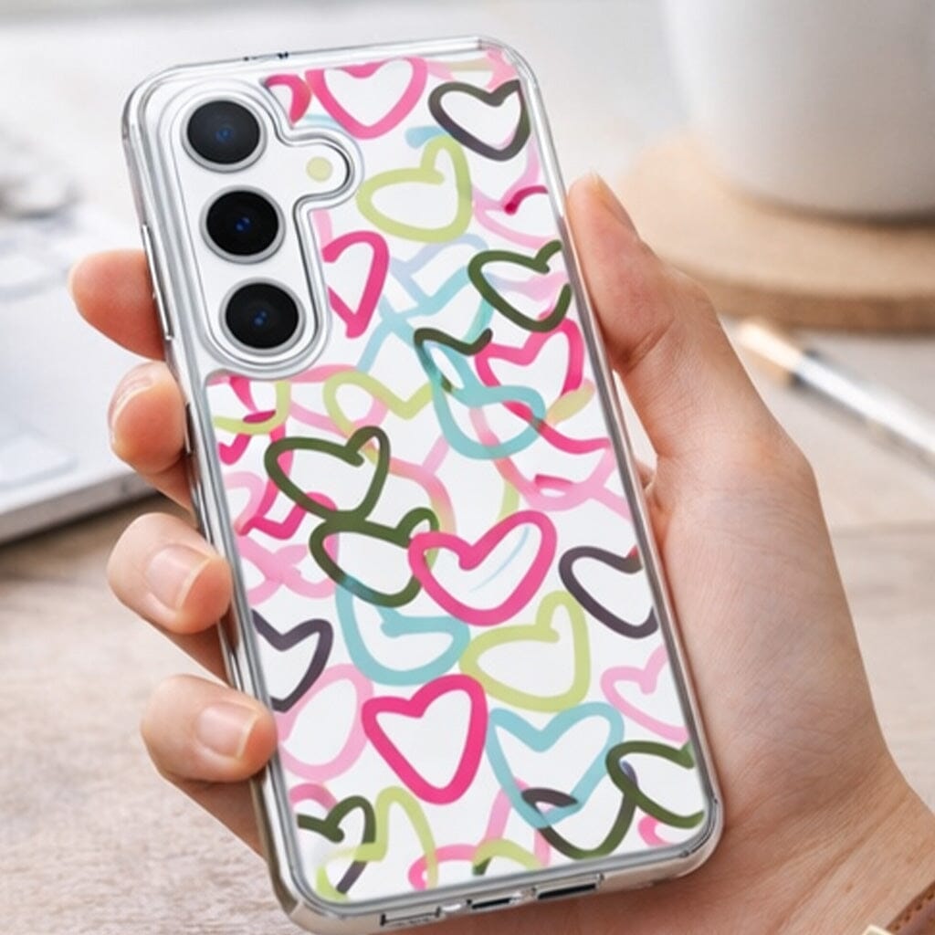 Samsung Galaxy S25 Clear Case - Graffiti Design