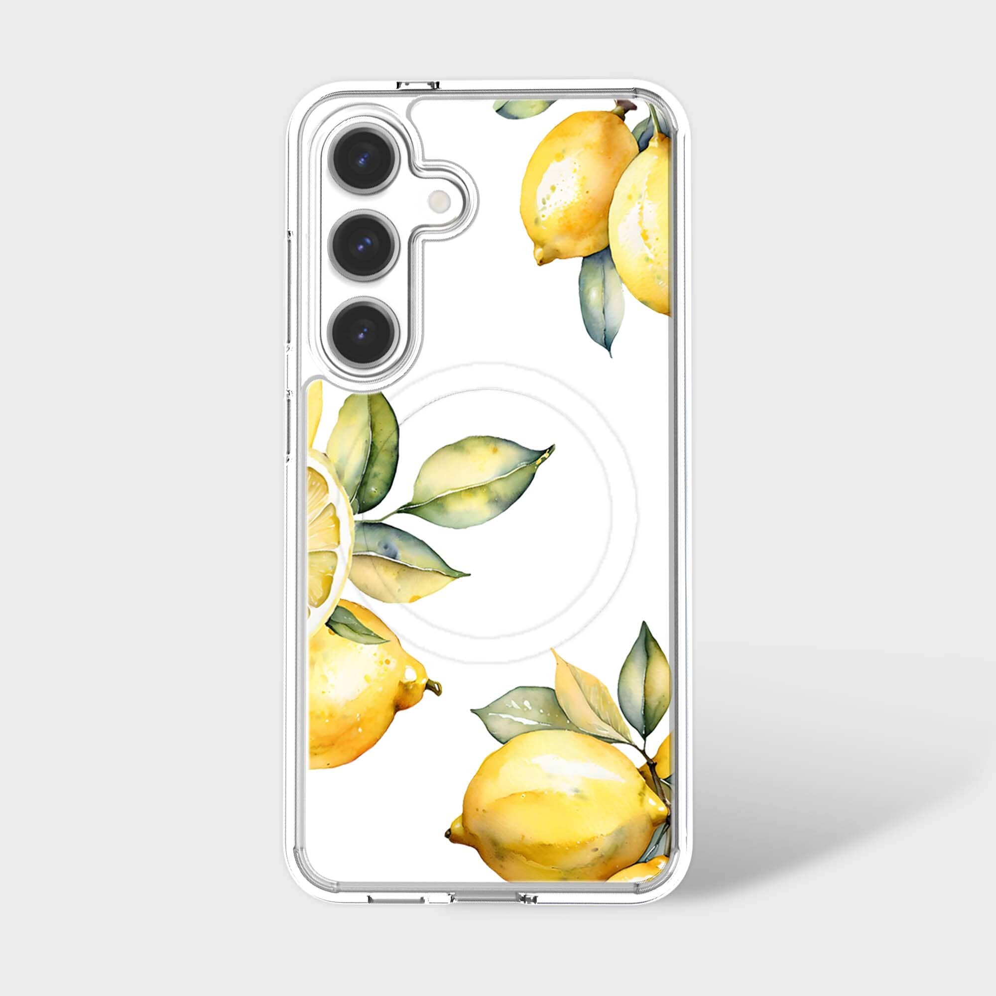 Samsung Galaxy S25 Lemons Clear Case