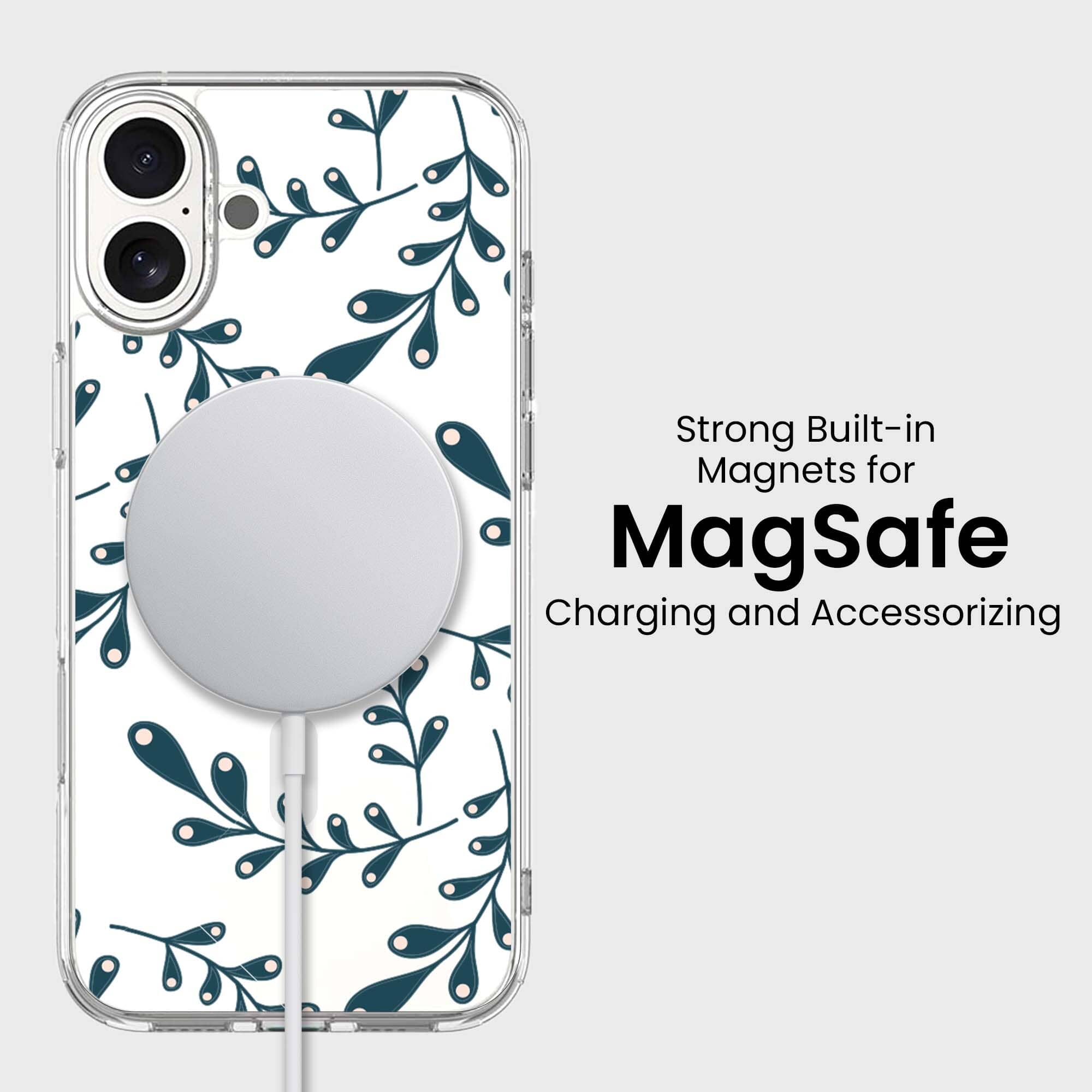 iPhone 16 Clear Case - Lullaby Design