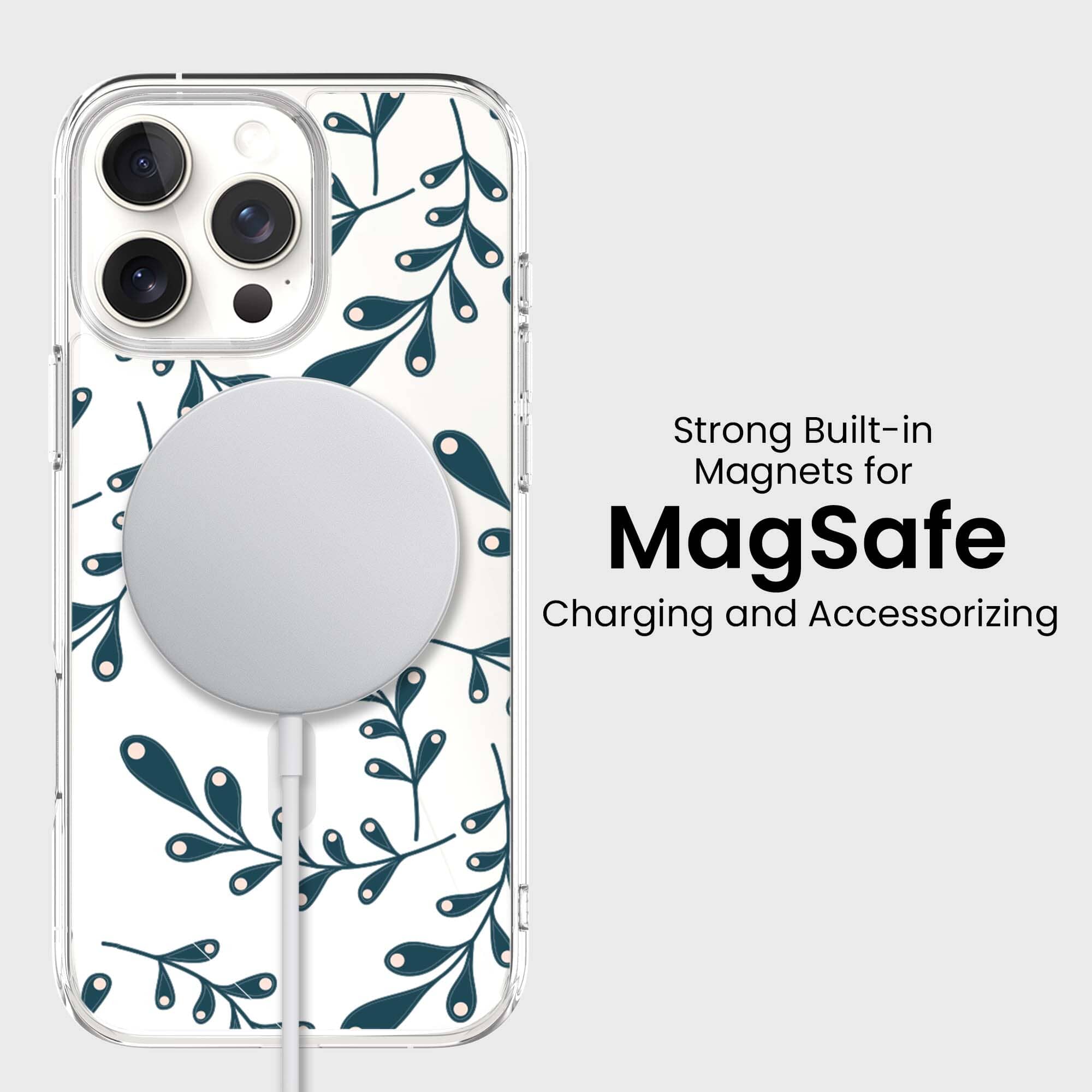 iPhone 16 Pro Max Clear Case - Lullaby Design