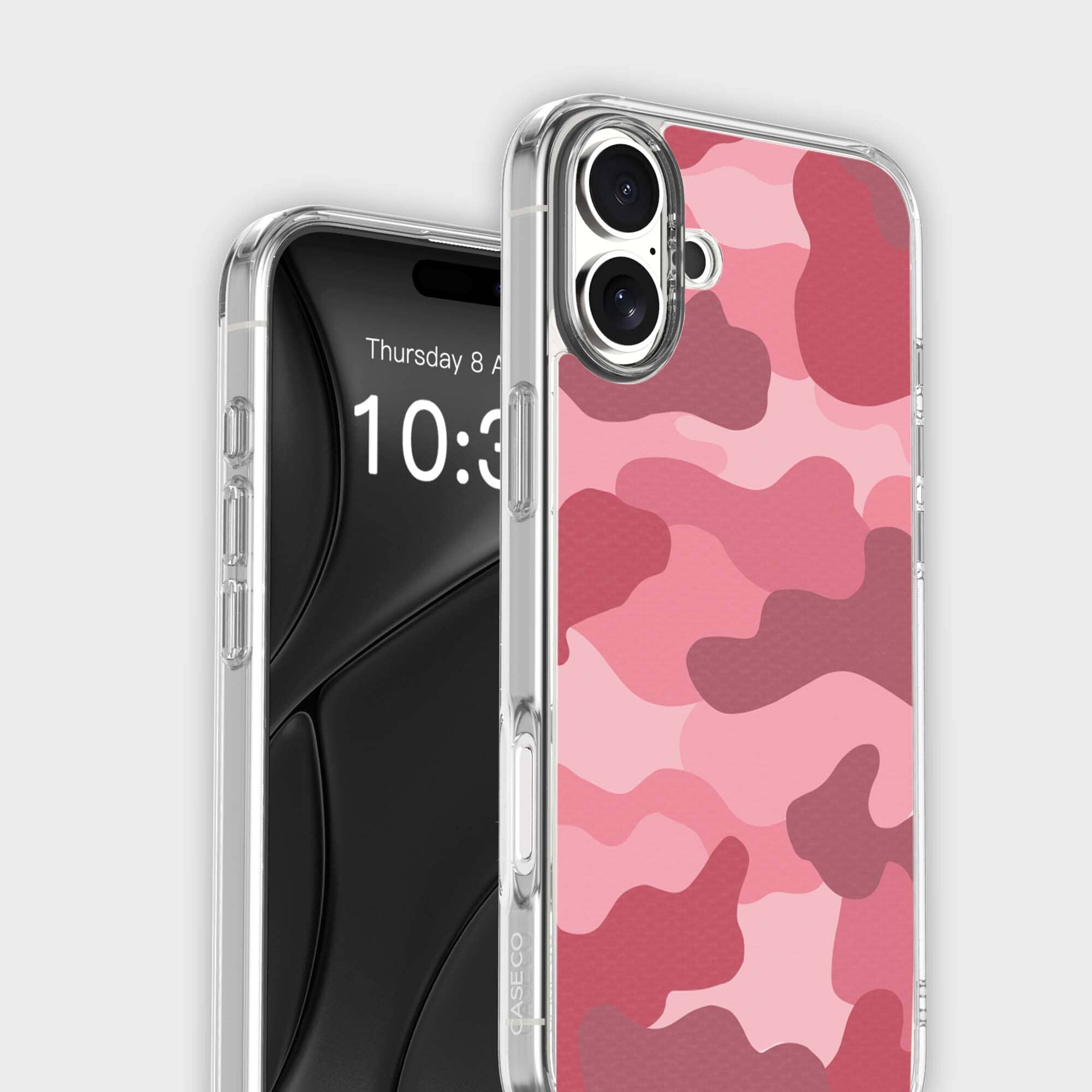 MagSafe iPhone 16 Pink Camo Case