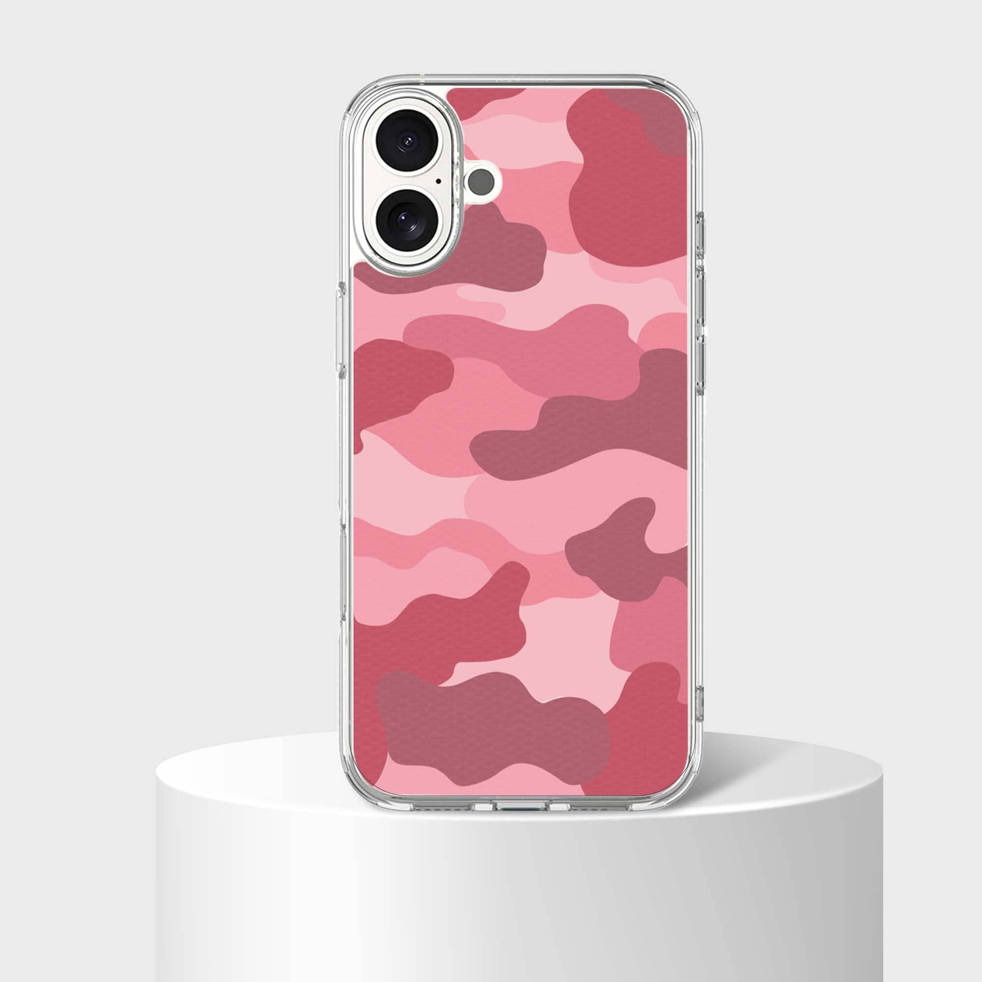 MagSafe iPhone 16 Pink Camo Case