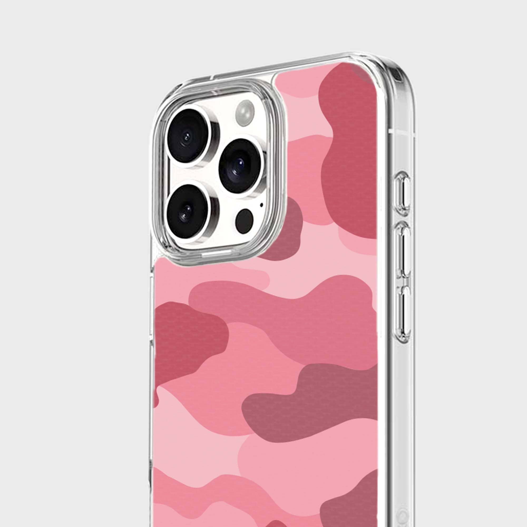 MagSafe iPhone 16 Pro Max Pink Camo Case