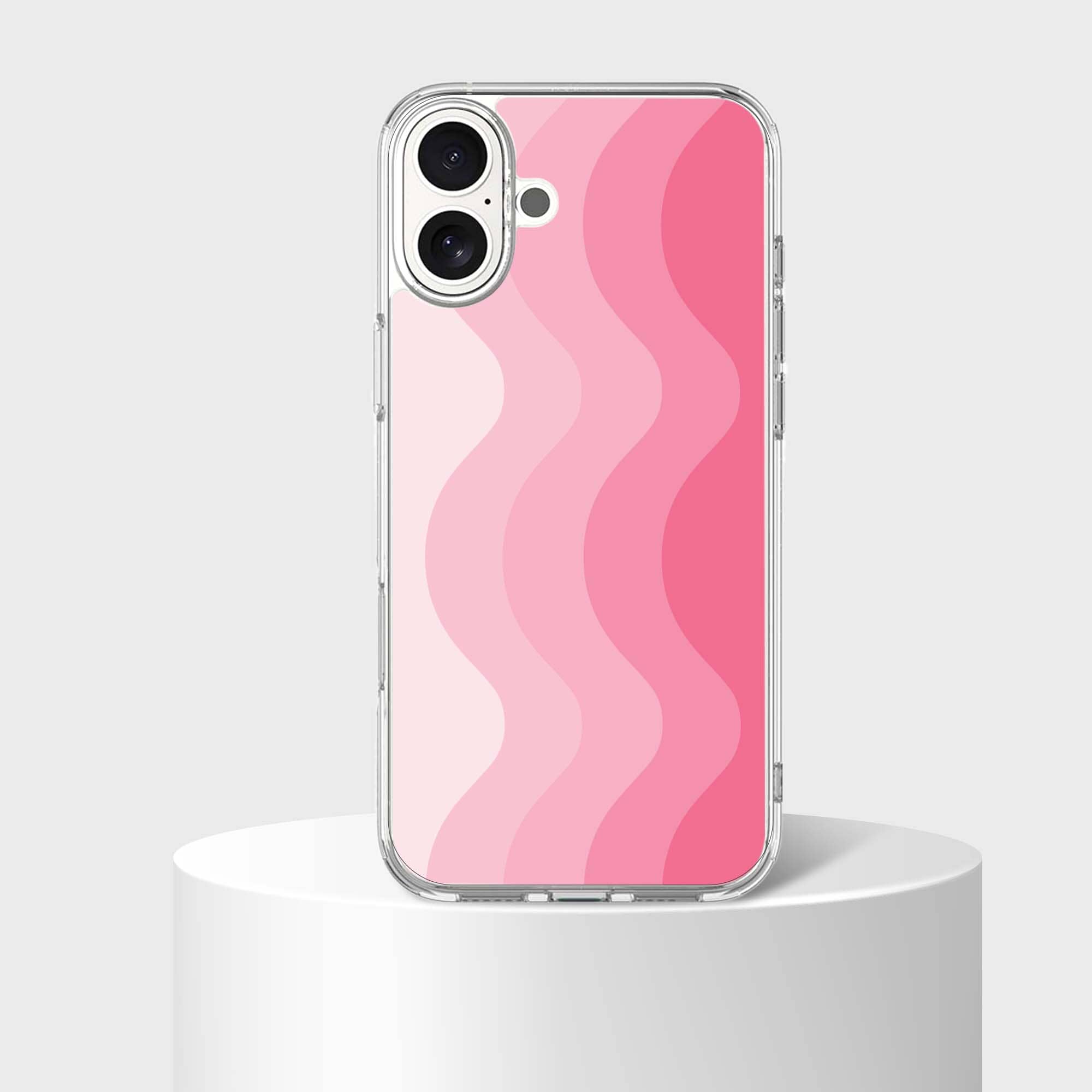 MagSafe iPhone 16 Pink Wave Case
