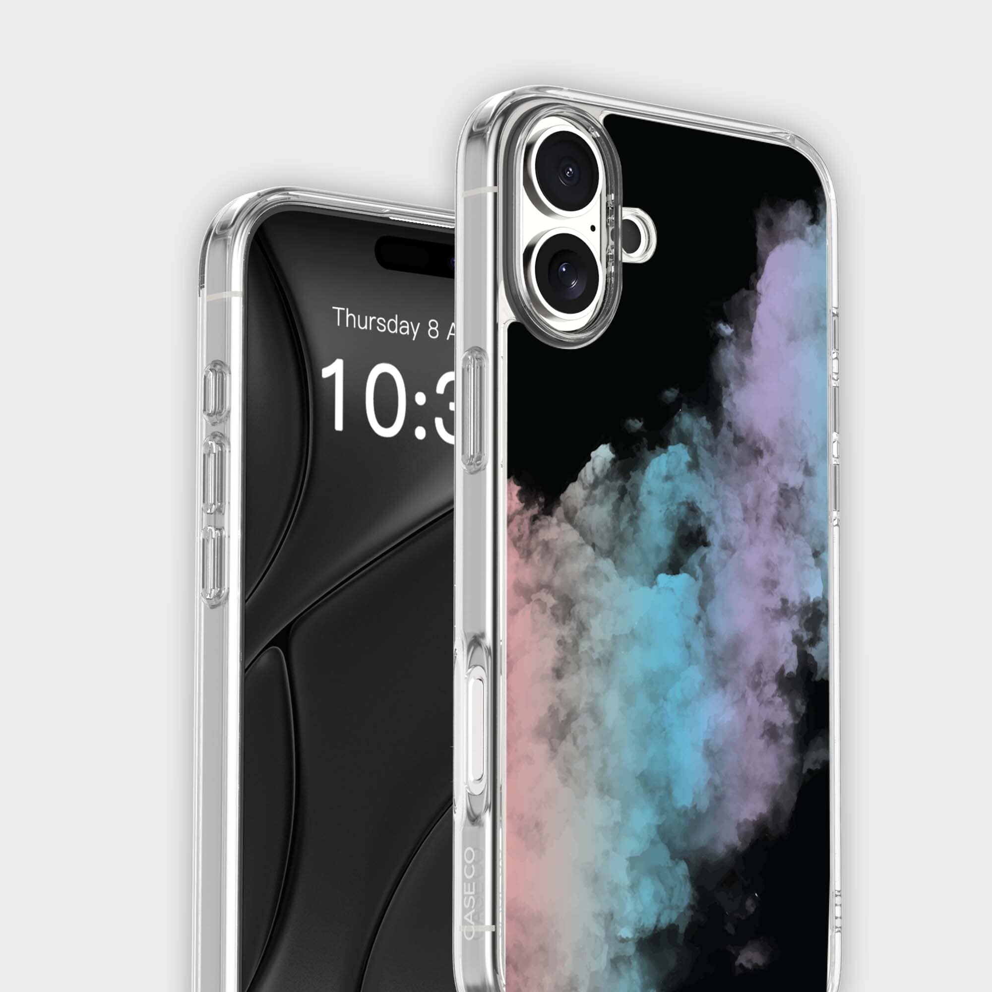 iPhone 16 Case With MagSafe - Rainbow Cloud