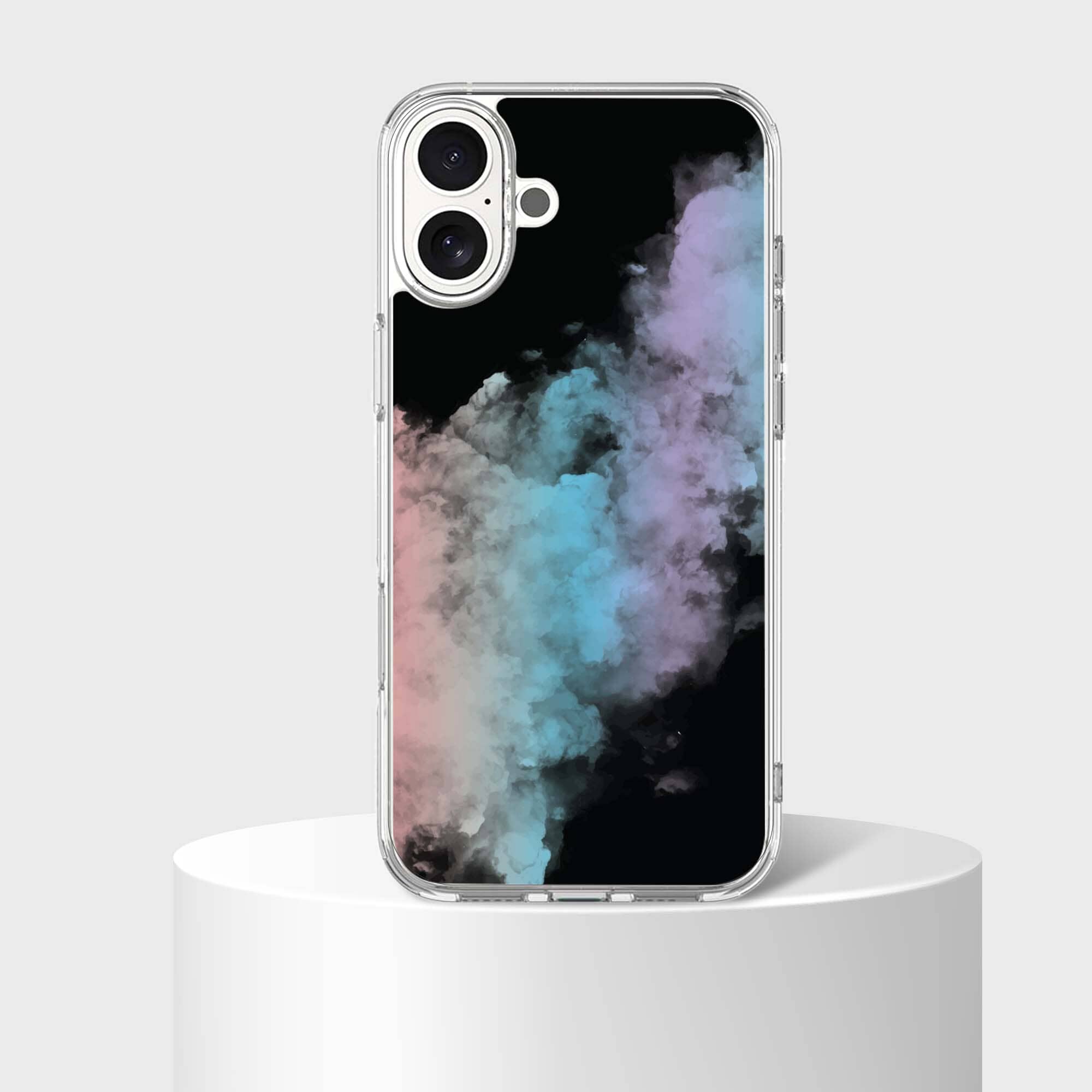 iPhone 16 Case With MagSafe - Rainbow Cloud