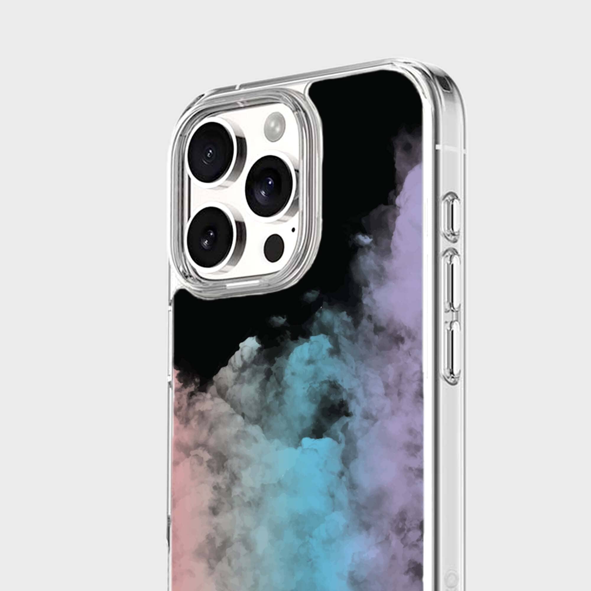 iPhone 16 Pro Max Case With MagSafe - Rainbow Cloud