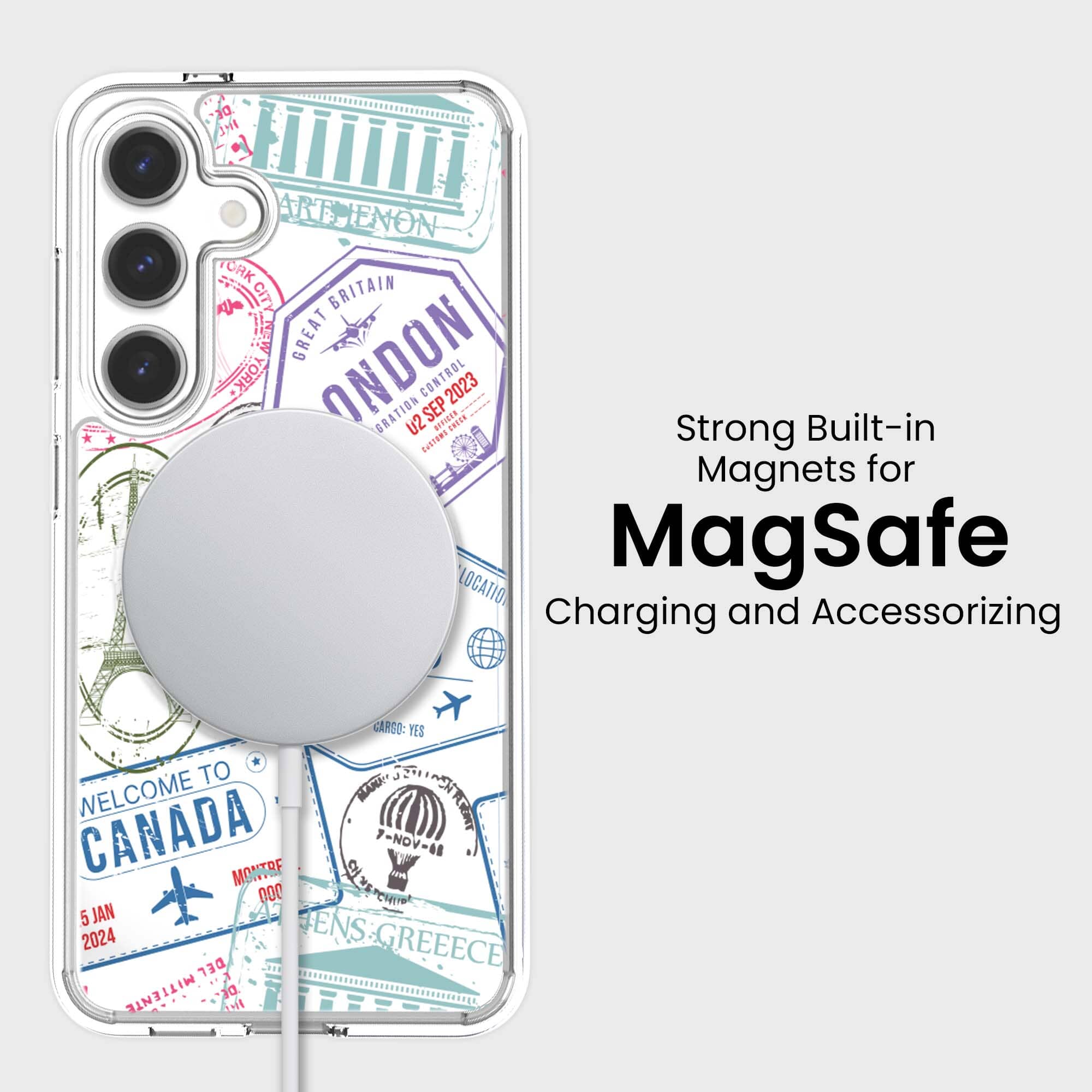 Samsung Galaxy S25 Clear Case - Study Abroad