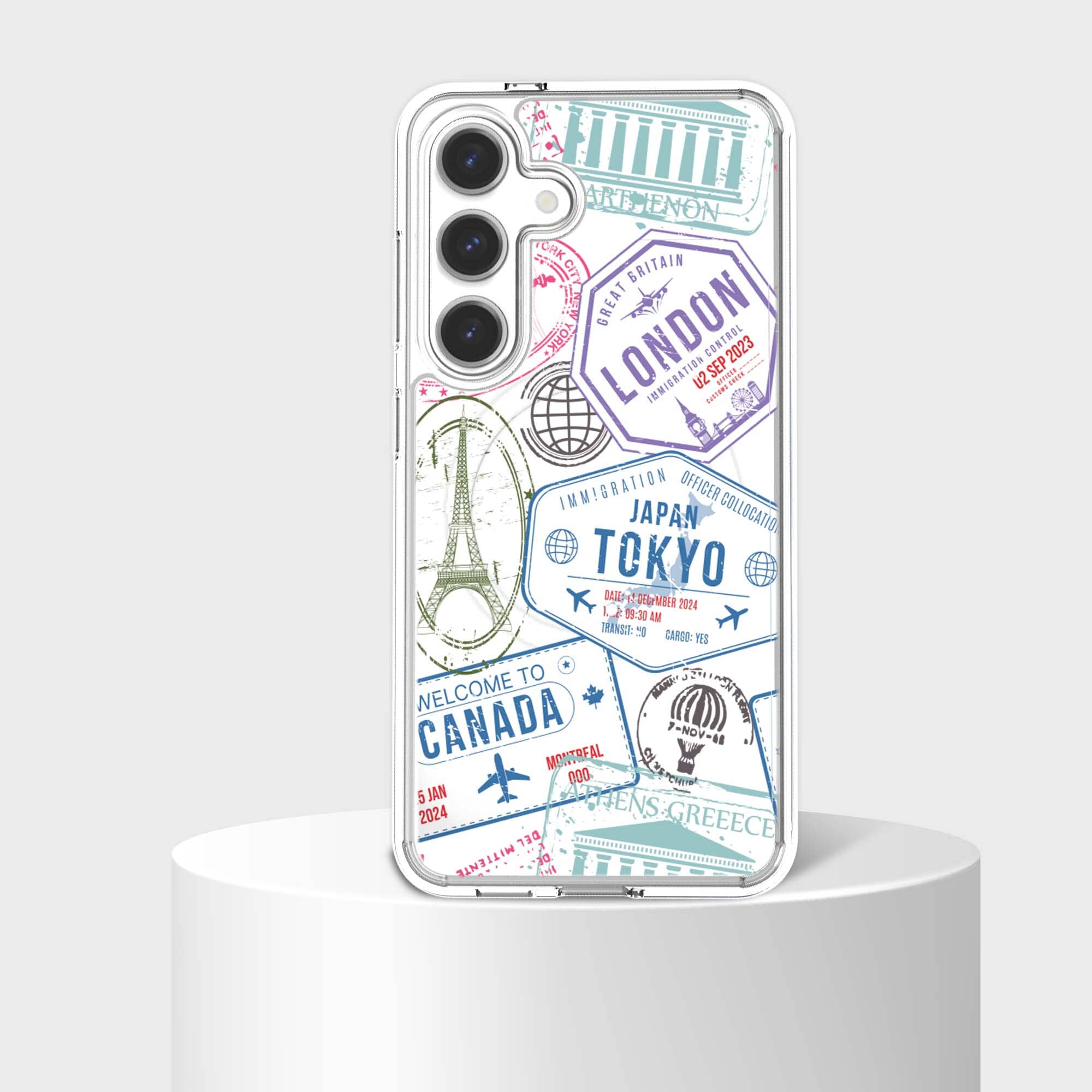 Samsung Galaxy S25 Clear Case - Study Abroad