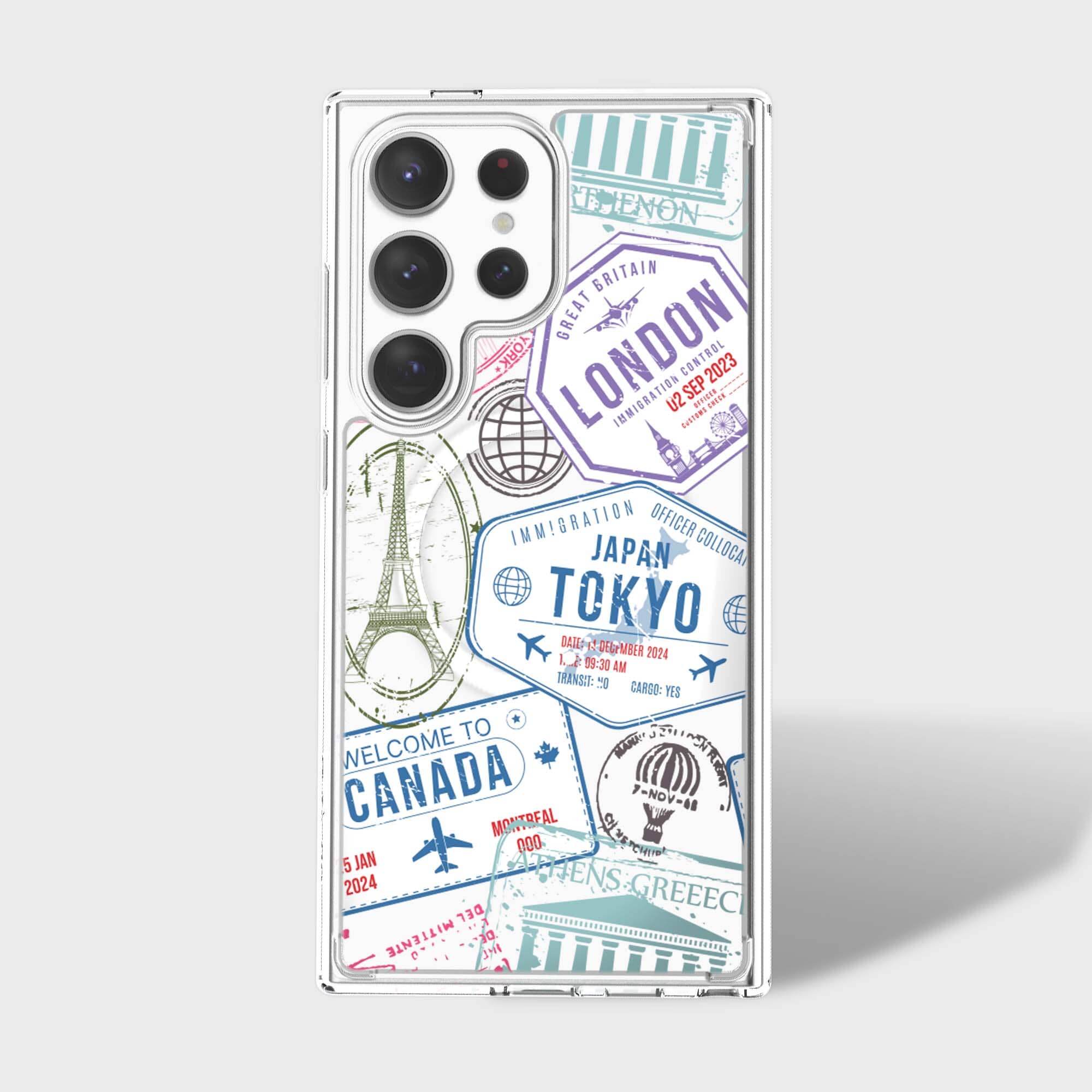 Samsung Galaxy S25 Ultra Clear Case - Study Abroad