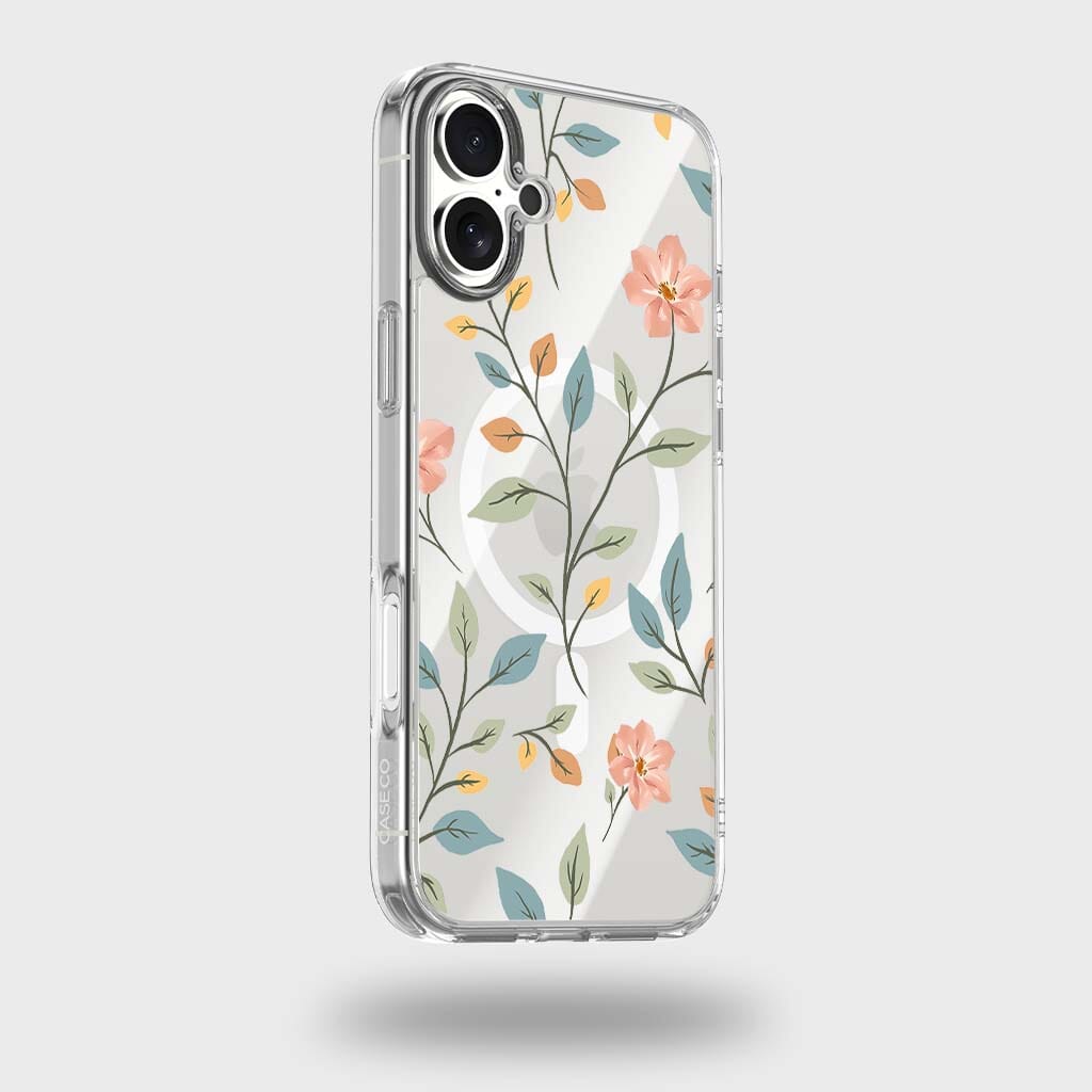 MagSafe iPhone 17 Easter Floral Clear Case