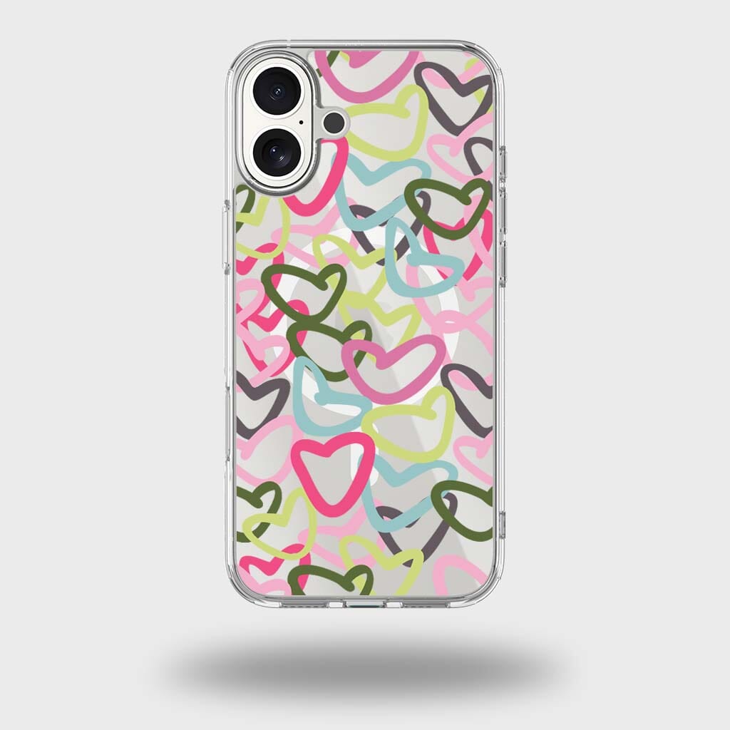iPhone 17 Clear Case - Graffiti Design